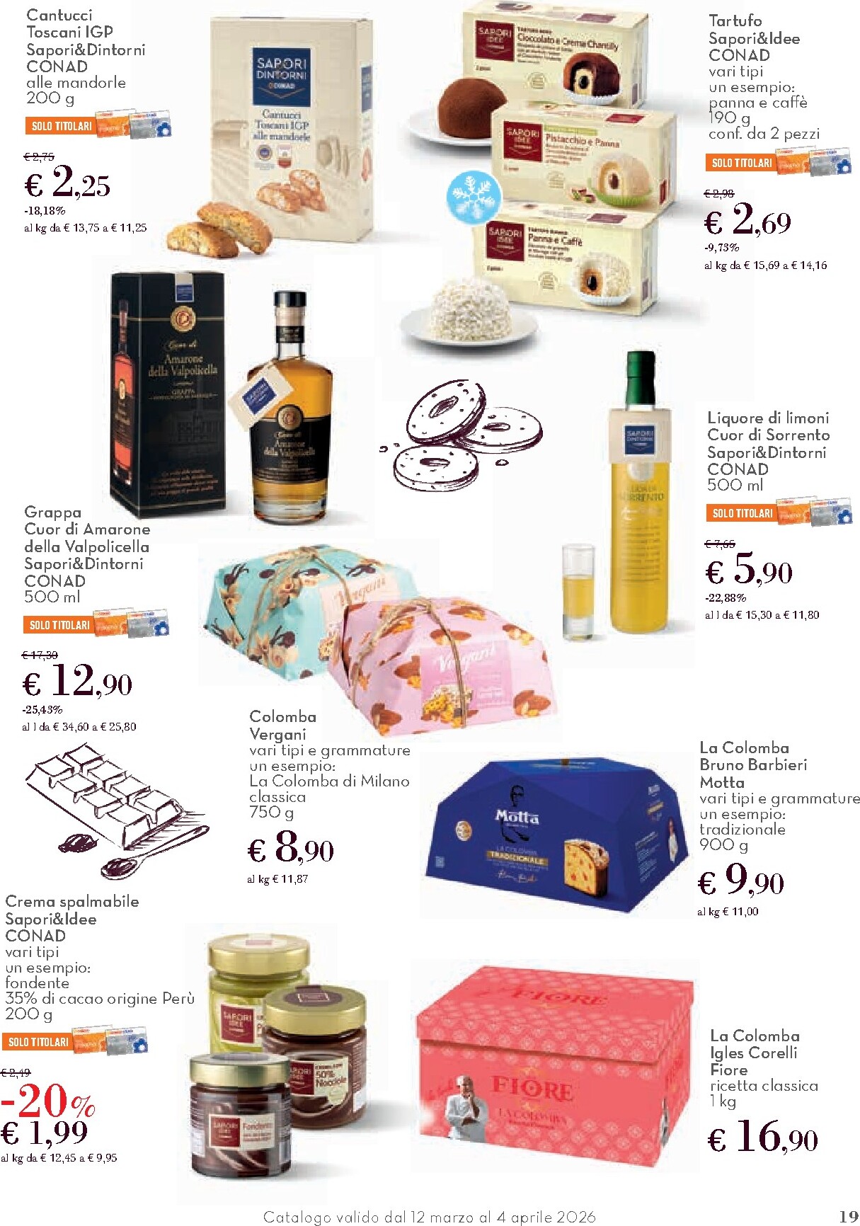 conad - Volantino Conad - Pasqua dal Gusto valido dal 12/03/2026 al 04/04/2026 - page: 19