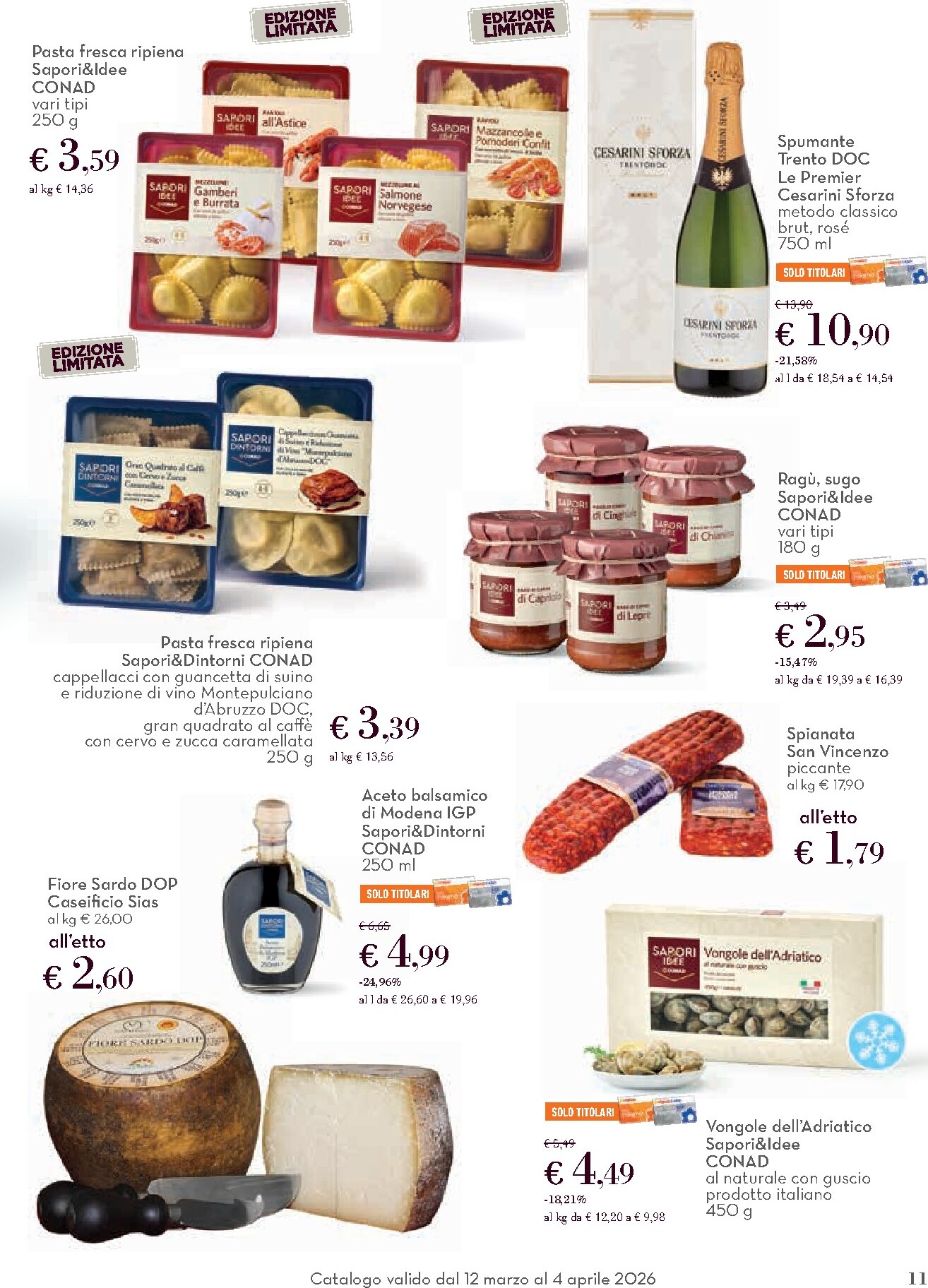 conad - Volantino Conad - Pasqua dal Gusto valido dal 12/03/2026 al 04/04/2026 - page: 11