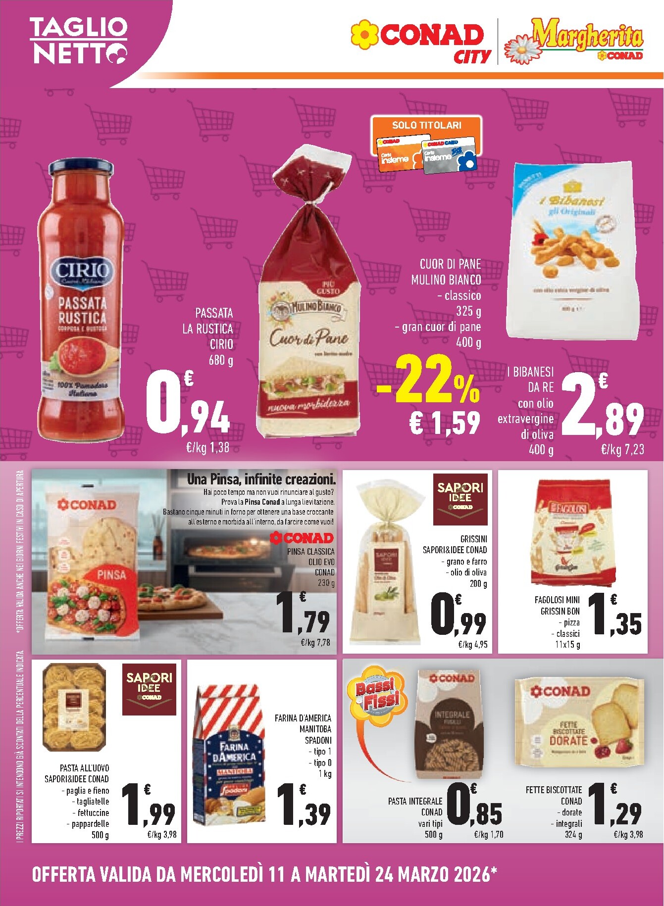 conad - Volantino Conad - Margherita valido dal 11/03/2026 al 24/03/2026 - page: 8