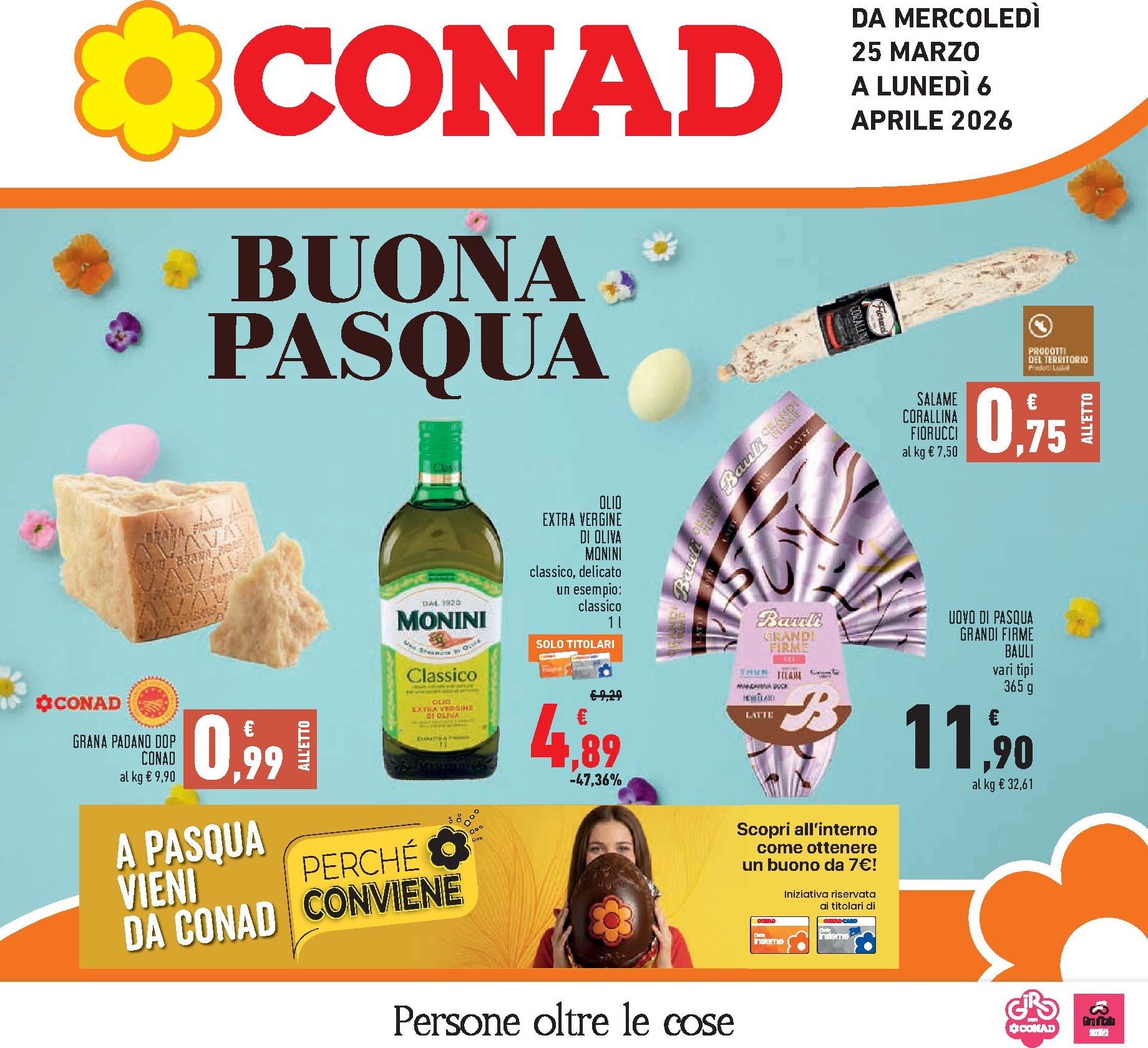 conad - Volantino Conad valido dal 25/03/2026 al 06/04/2026 - page: 1