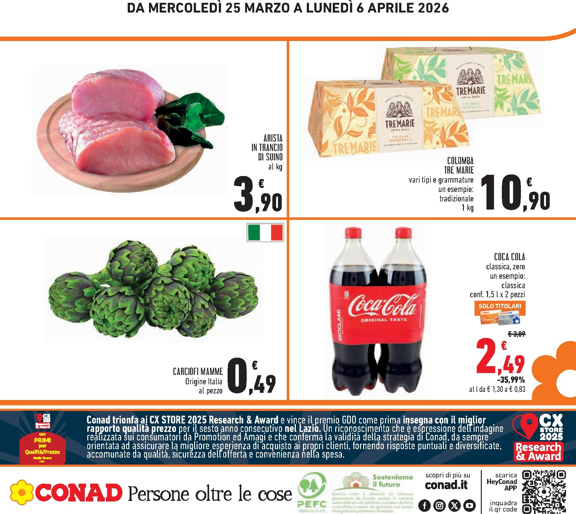 conad - Volantino Conad valido dal 25/03/2026 al 06/04/2026 - page: 28