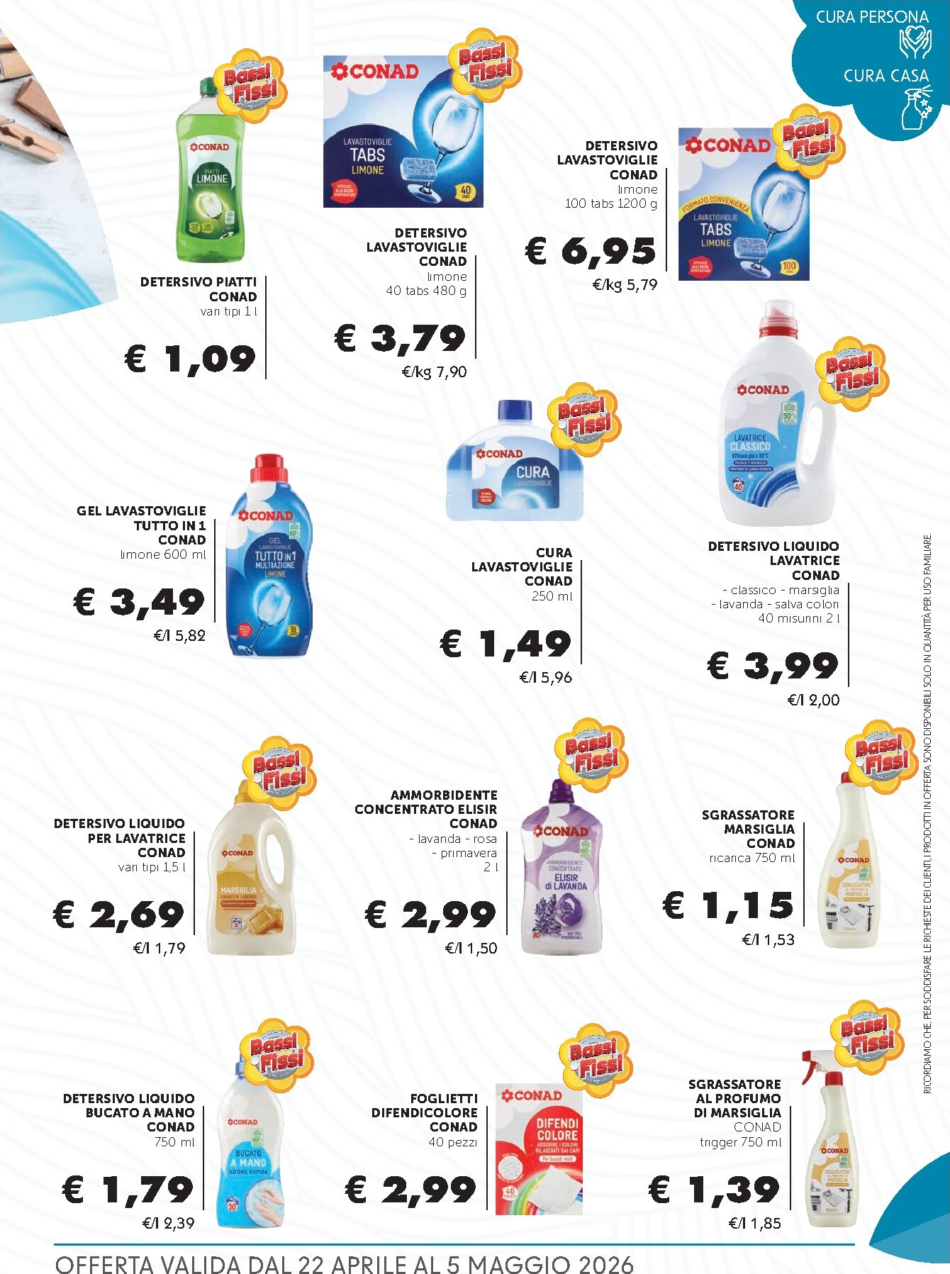 conad - Volantino futuro Conad - La Qualità è Nella Nostra Natura valido dal mercoledì 22/04/2026 al martedì 05/05/2026 - page: 17