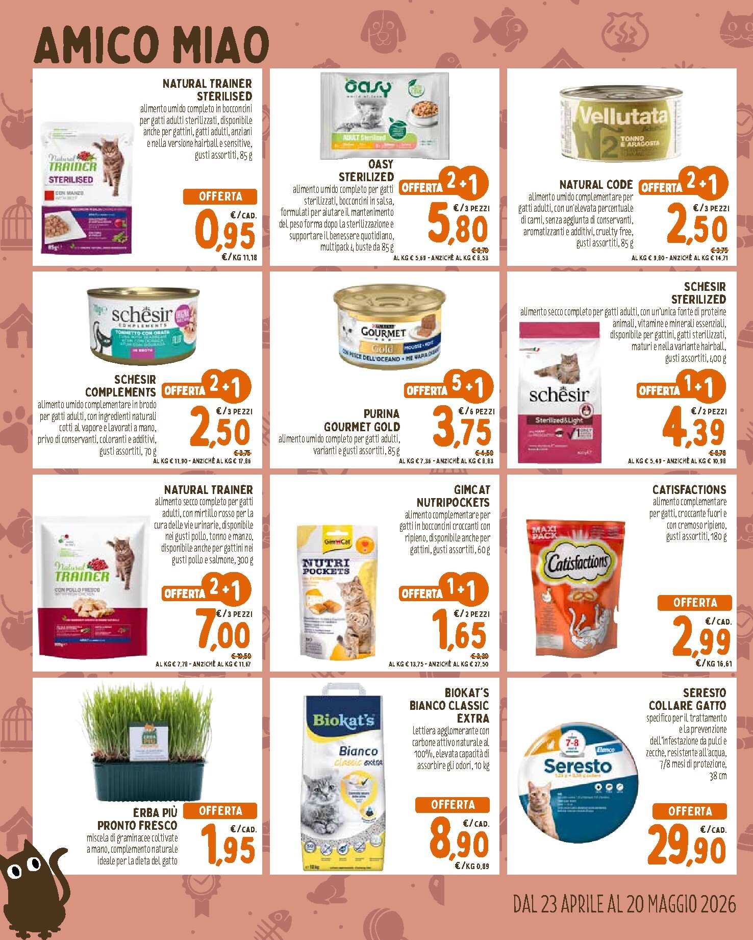 conad - Volantino futuro Conad - PetStore valido dal giovedì 23/04/2026 al mercoledì 20/05/2026 - page: 4