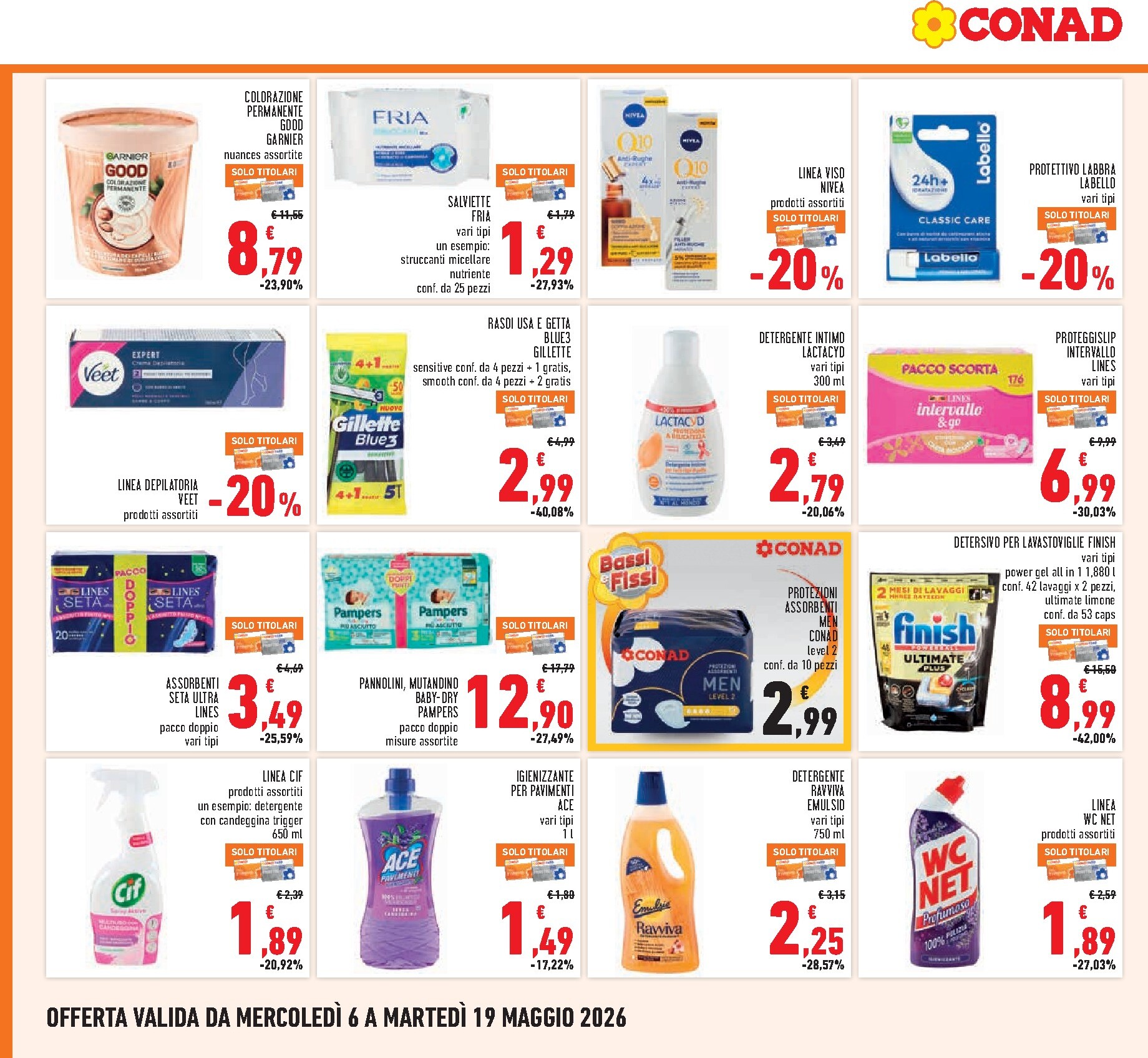 conad - Volantino Conad per la prossima settimana dal mercoledì 06/05/2026 al martedì 19/05/2026 - page: 22