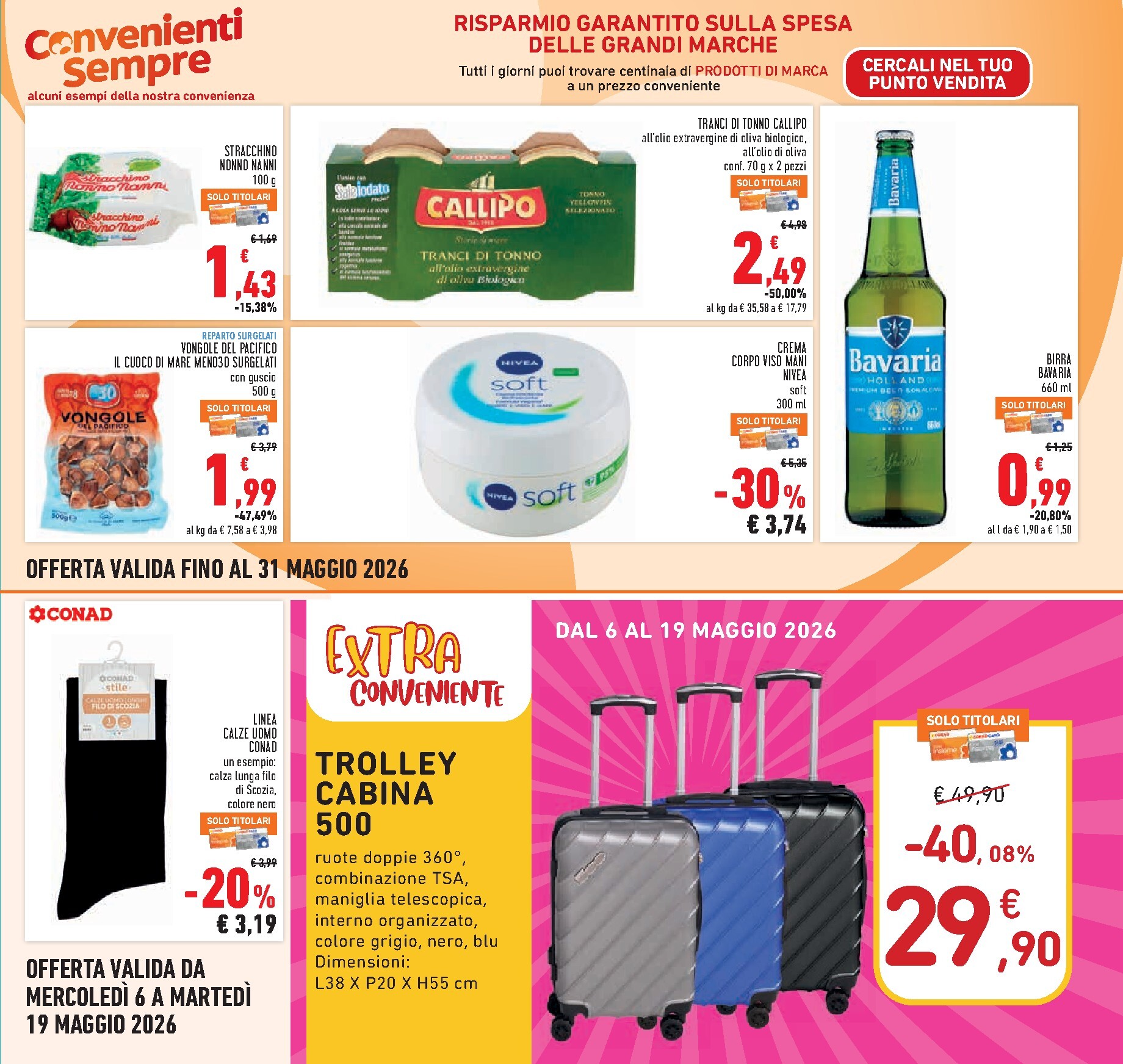 conad - Volantino Conad per la prossima settimana dal mercoledì 06/05/2026 al martedì 19/05/2026 - page: 25