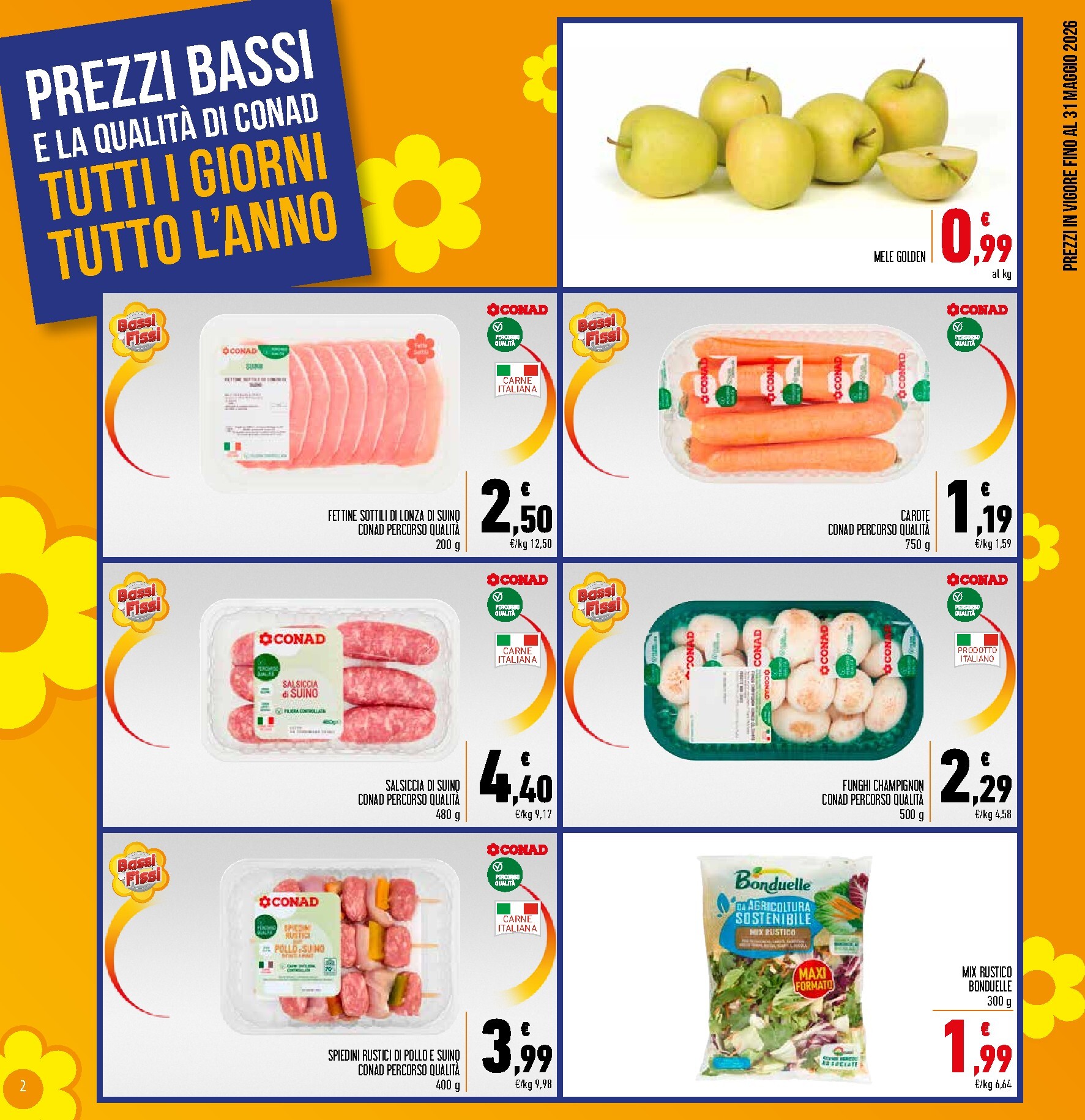 conad - Volantino attuale di Conad - Spesa Facile valido dal lunedì 04/05/2026 al domenica 31/05/2026 - page: 2