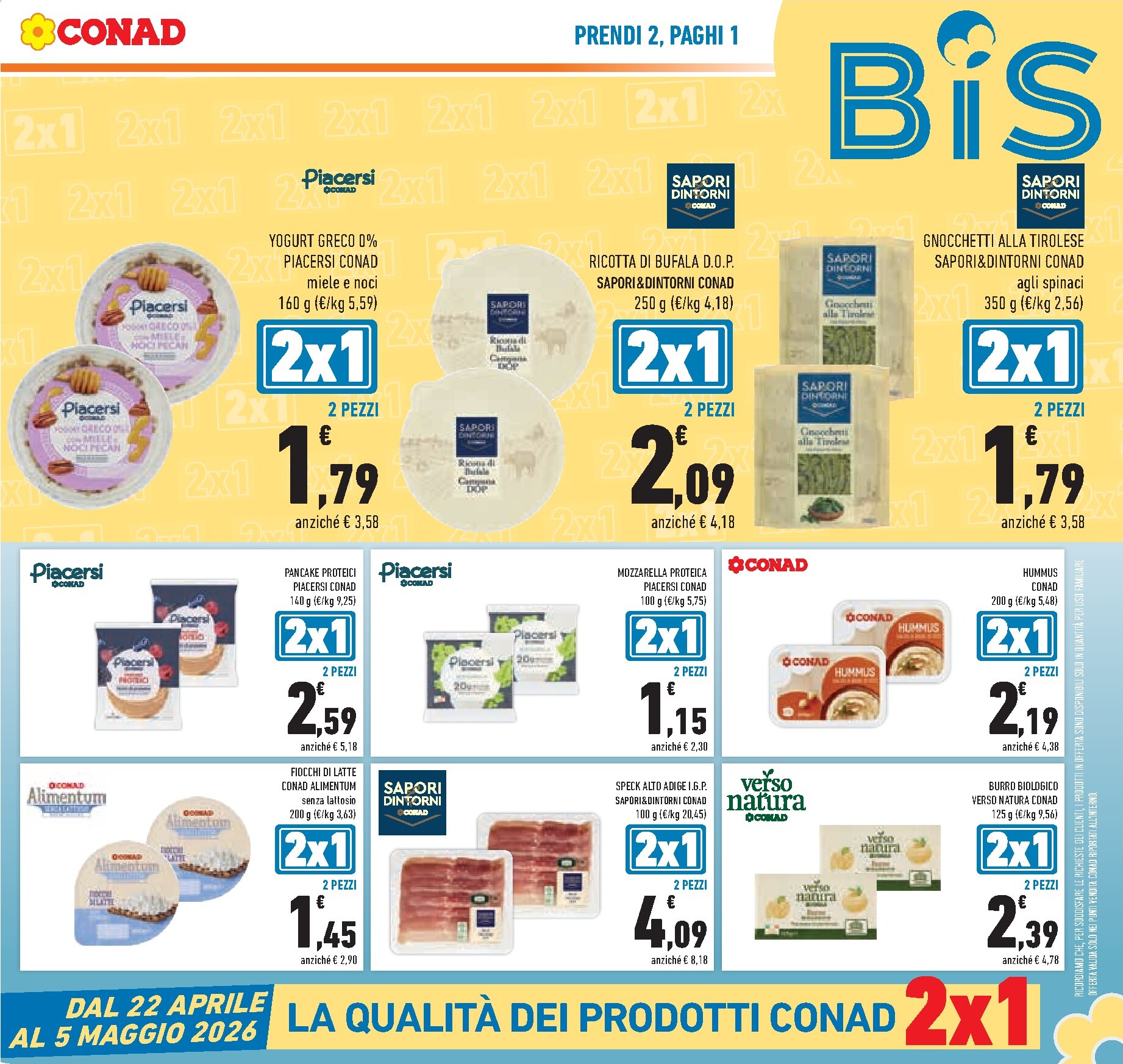 conad - Volantino attuale di Conad - Lombardia valido dal mercoledì 22/04/2026 al martedì 05/05/2026 - page: 3