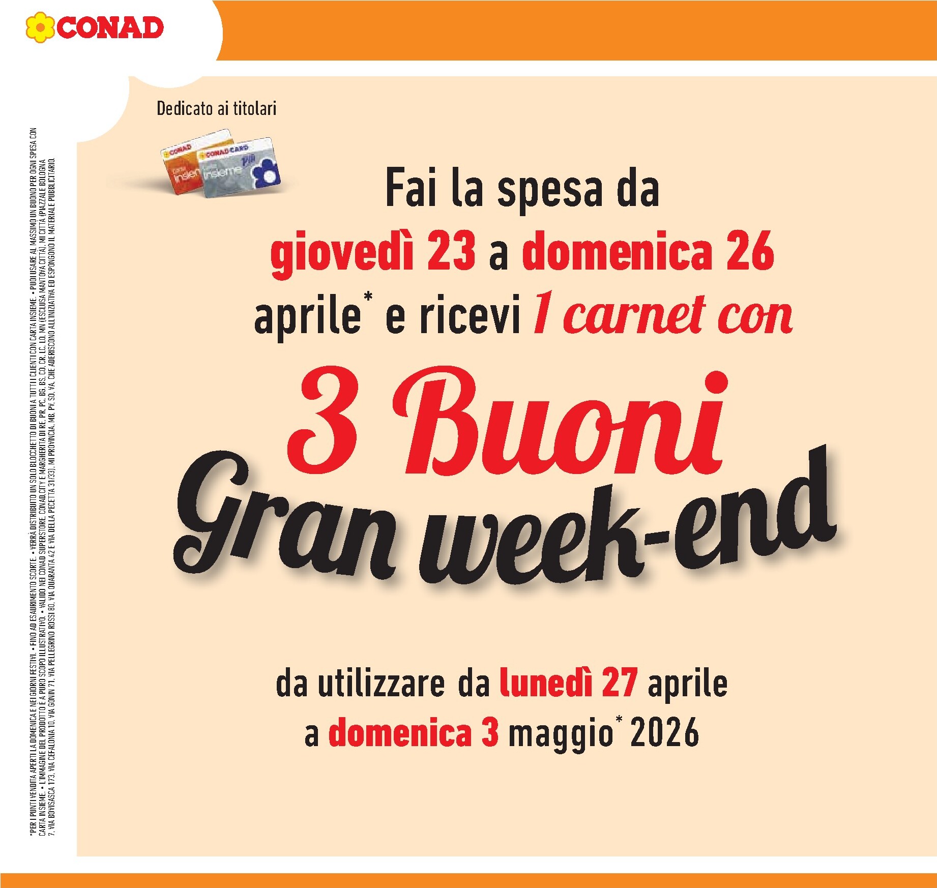 conad - Volantino attuale di Conad - Lombardia valido dal mercoledì 22/04/2026 al martedì 05/05/2026 - page: 36