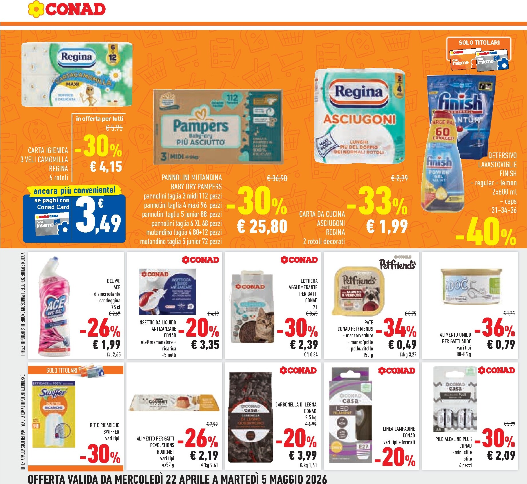 conad - Volantino attuale di Conad - Lombardia valido dal mercoledì 22/04/2026 al martedì 05/05/2026 - page: 26