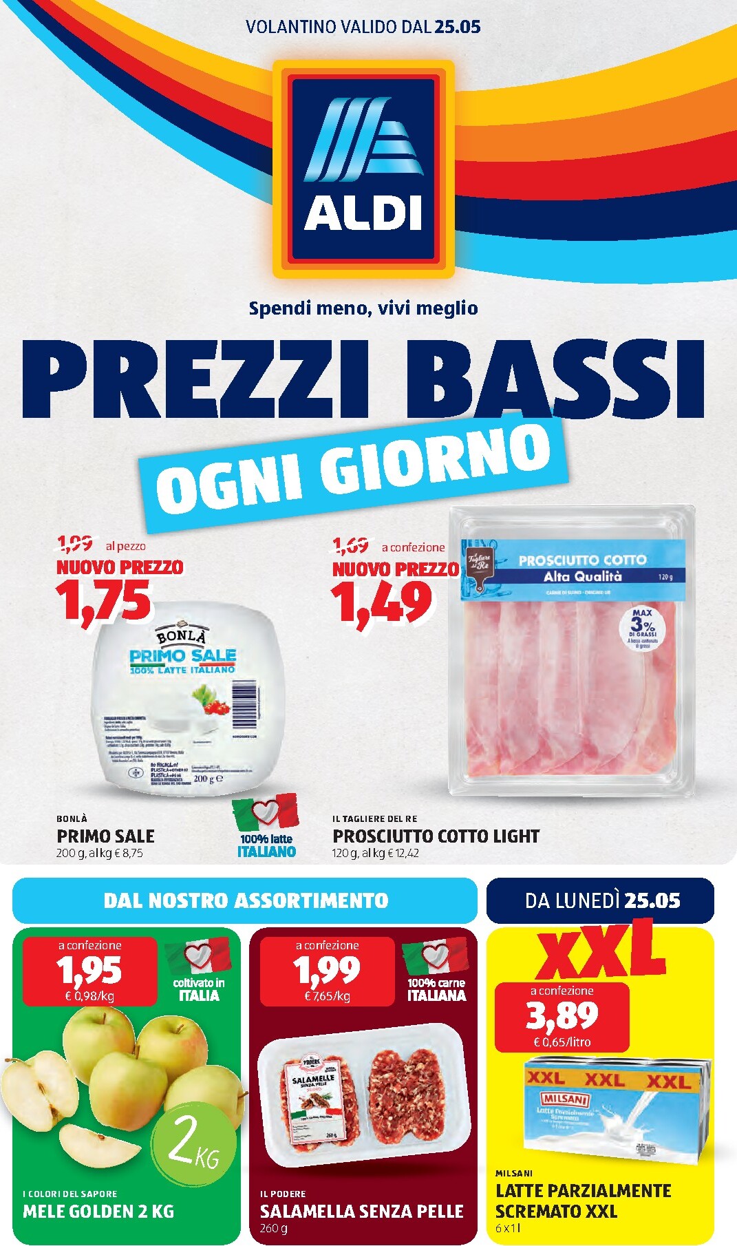 aldi - Volantino ALDI per la prossima settimana dal lunedì 25/05/2026 al domenica 31/05/2026