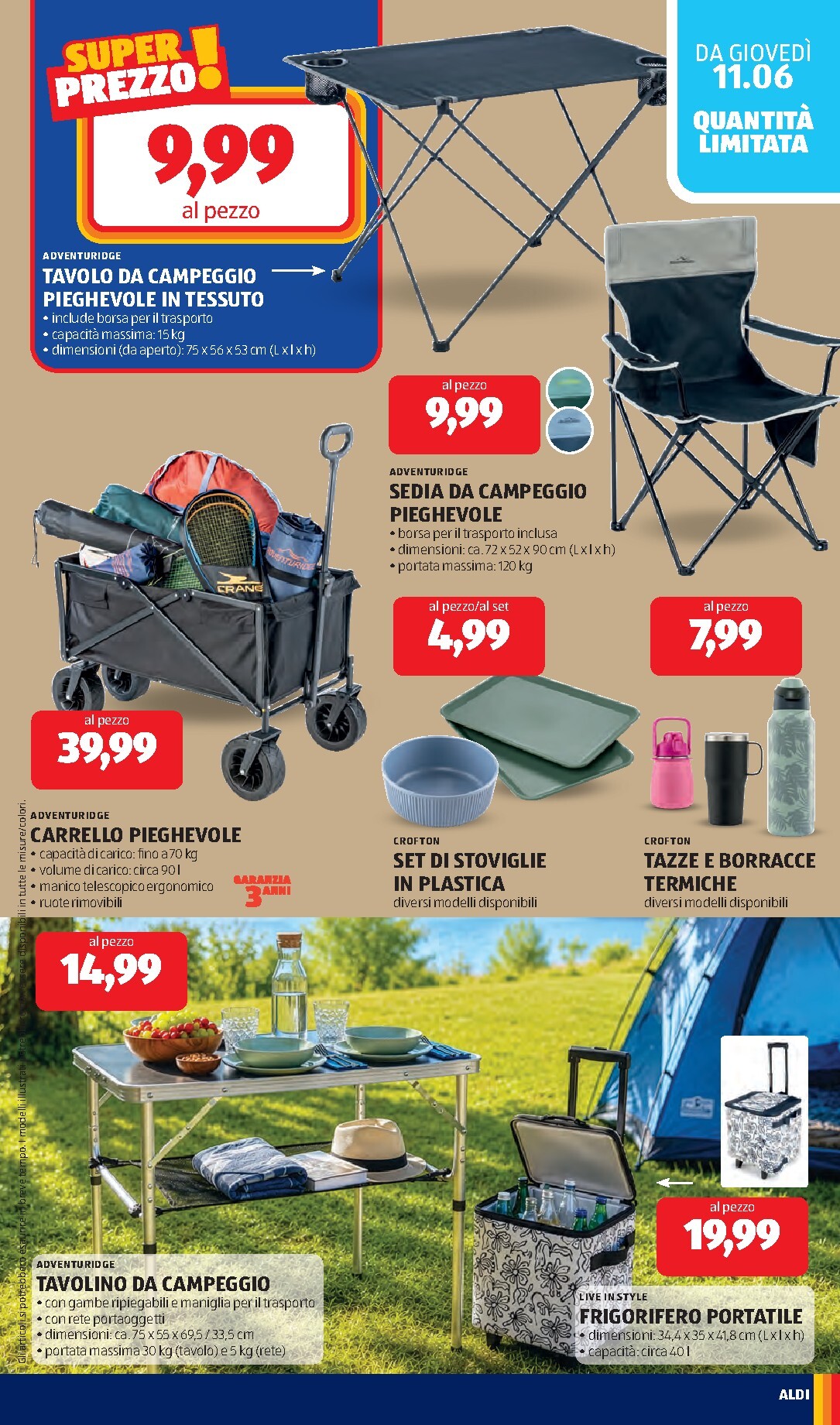 aldi - Volantino ALDI per la prossima settimana dal lunedì 08/06/2026 al domenica 14/06/2026 - page: 23