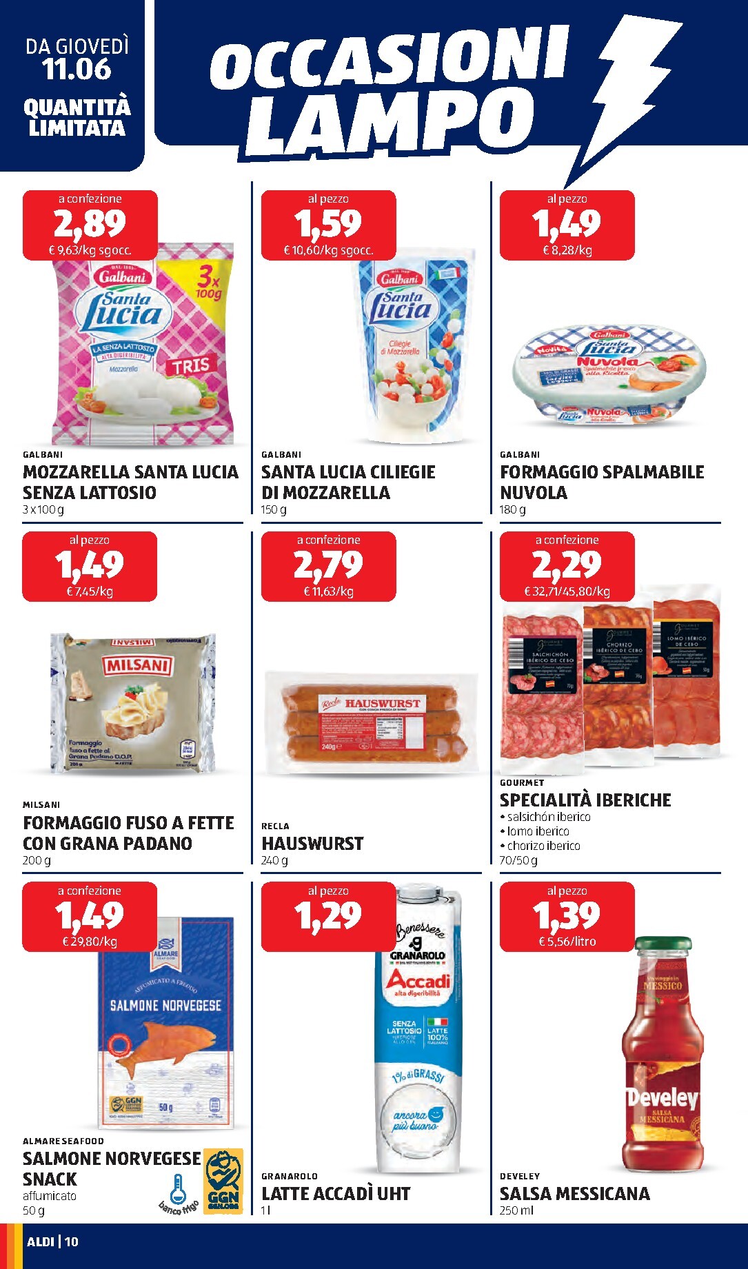 aldi - Volantino ALDI - Nuova apertura di Sirmione per la prossima settimana dal giovedì 11/06/2026 al domenica 14/06/2026 - page: 10