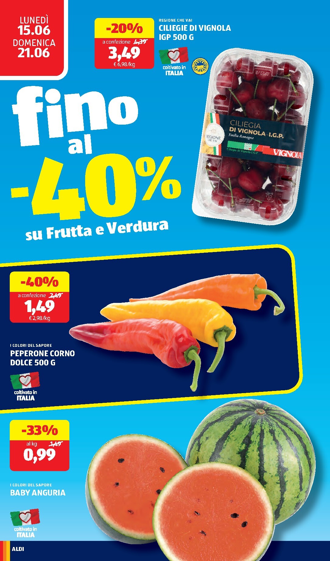 aldi - Volantino ALDI per la prossima settimana dal lunedì 15/06/2026 al domenica 21/06/2026 - page: 8