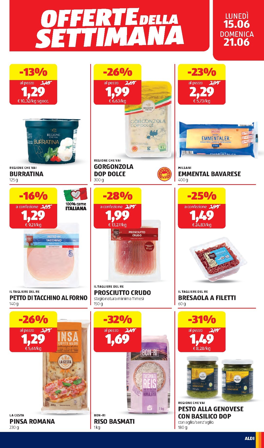 aldi - Volantino ALDI per la prossima settimana dal lunedì 15/06/2026 al domenica 21/06/2026 - page: 19