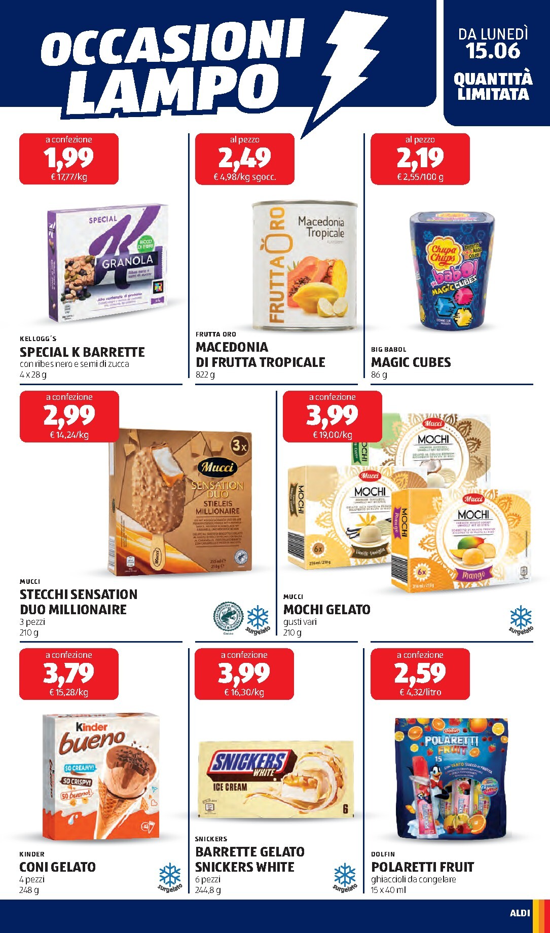 aldi - Volantino ALDI per la prossima settimana dal lunedì 15/06/2026 al domenica 21/06/2026 - page: 17