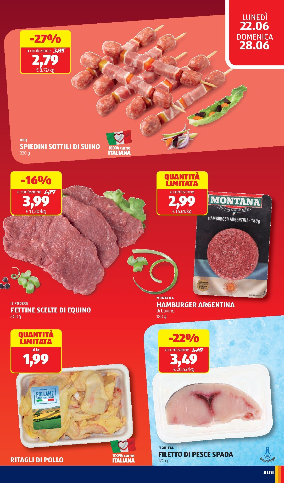 aldi - Volantino ALDI per la prossima settimana dal lunedì 22/06/2026 al domenica 28/06/2026 - page: 11