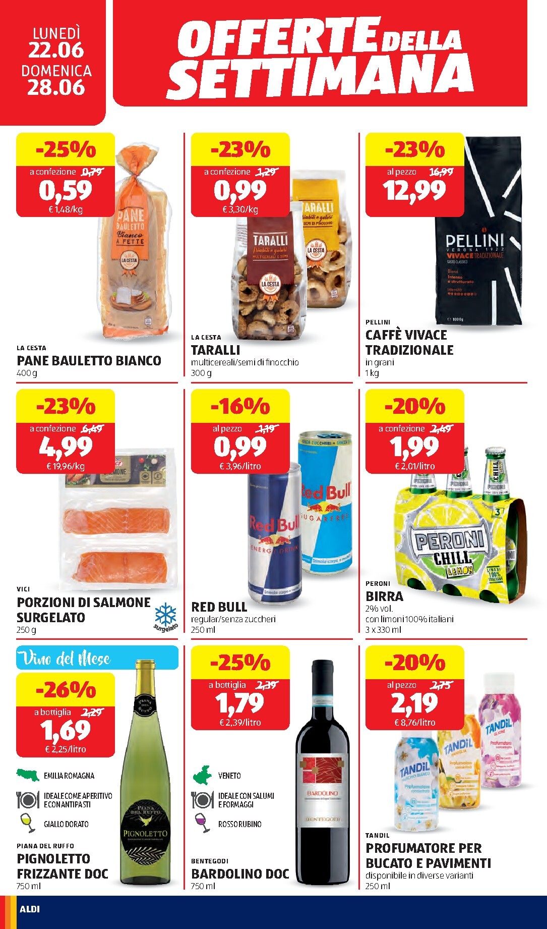 aldi - Volantino ALDI per la prossima settimana dal lunedì 22/06/2026 al domenica 28/06/2026 - page: 20