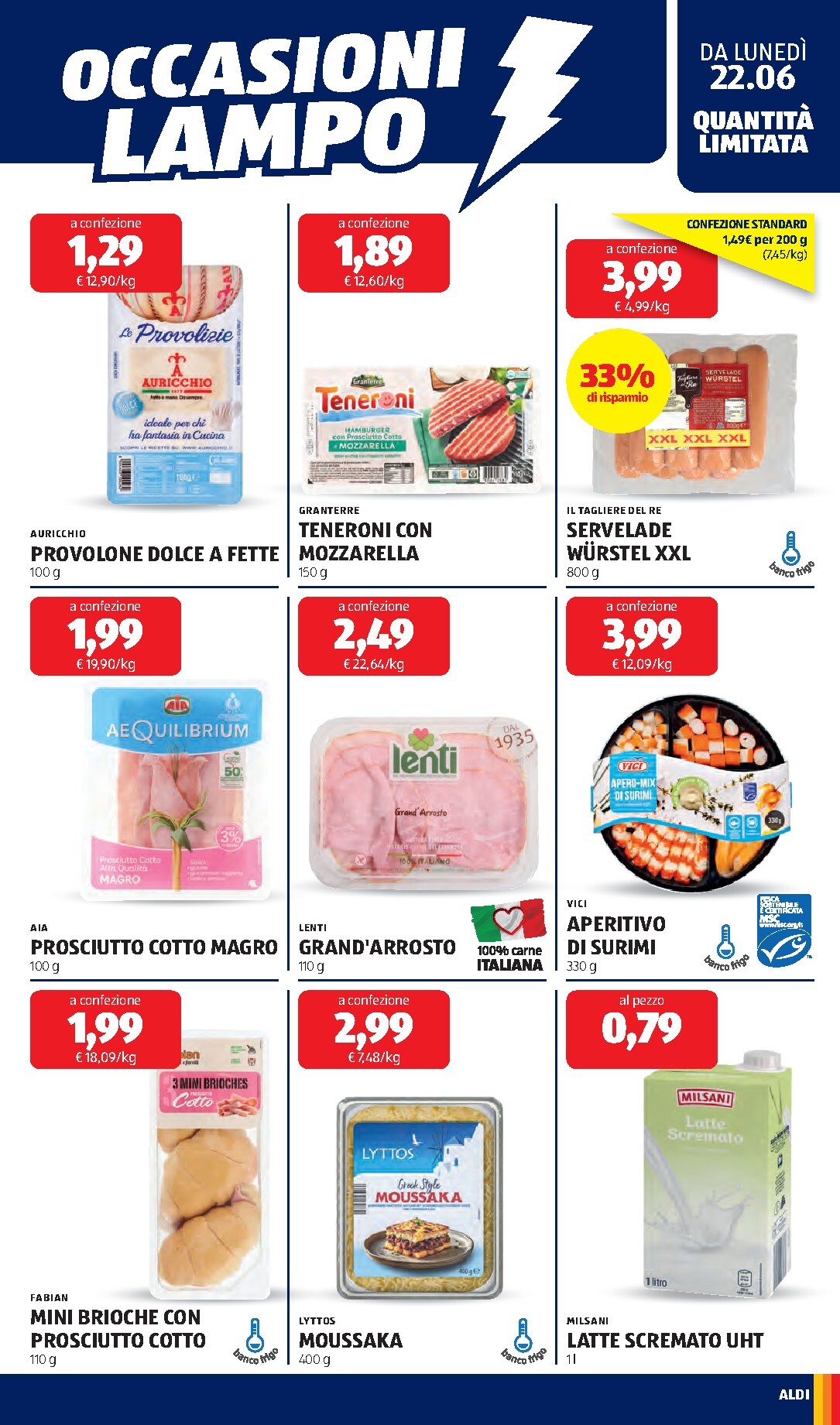 aldi - Volantino ALDI per la prossima settimana dal lunedì 22/06/2026 al domenica 28/06/2026 - page: 13