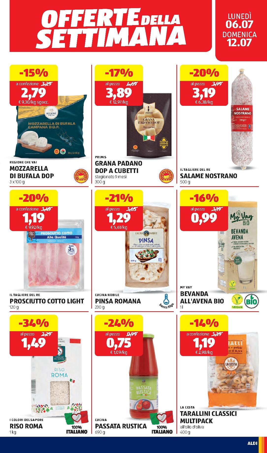 aldi - Volantino ALDI per la prossima settimana dal lunedì 06/07/2026 al domenica 12/07/2026 - page: 19