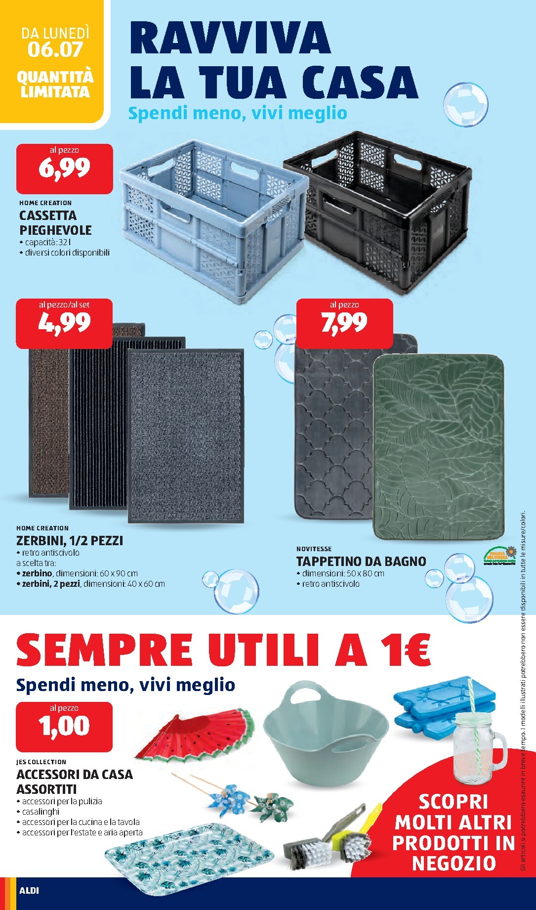 aldi - Volantino ALDI per la prossima settimana dal lunedì 06/07/2026 al domenica 12/07/2026 - page: 22