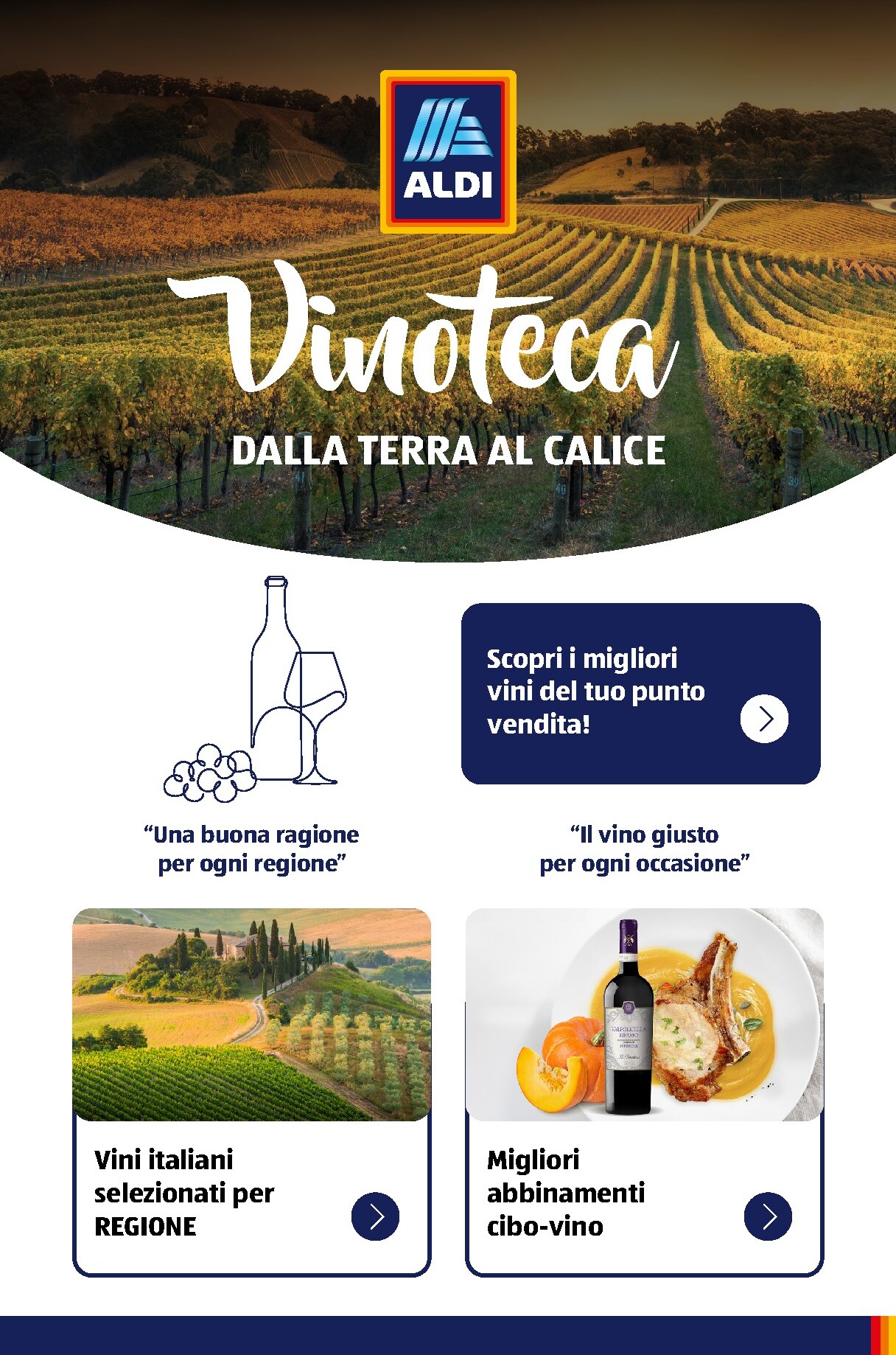 aldi - Volantino attuale di ALDI - Brochure Vinoteca valido dal lunedì 06/07/2026 al giovedì 31/12/2026