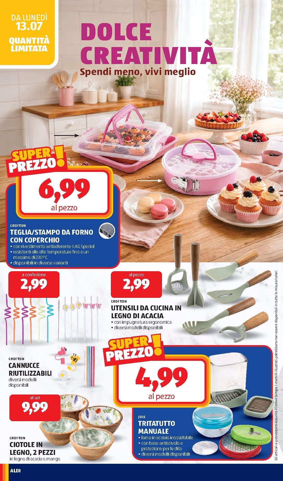 aldi - Volantino ALDI - Sfoglia il volantino della prossima settimana per la prossima settimana dal lunedì 13/07/2026 al venerdì 31/07/2026 - page: 22