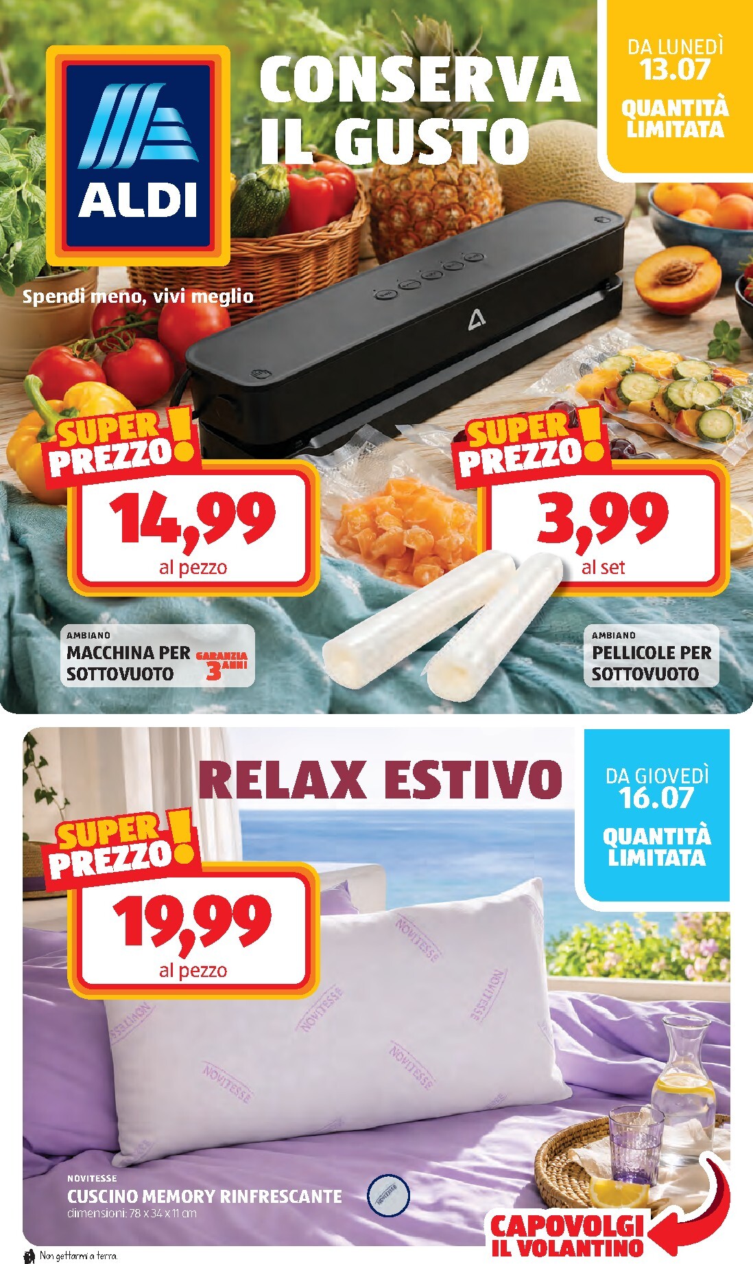 aldi - Volantino ALDI - Sfoglia il volantino della prossima settimana per la prossima settimana dal lunedì 13/07/2026 al venerdì 31/07/2026 - page: 32