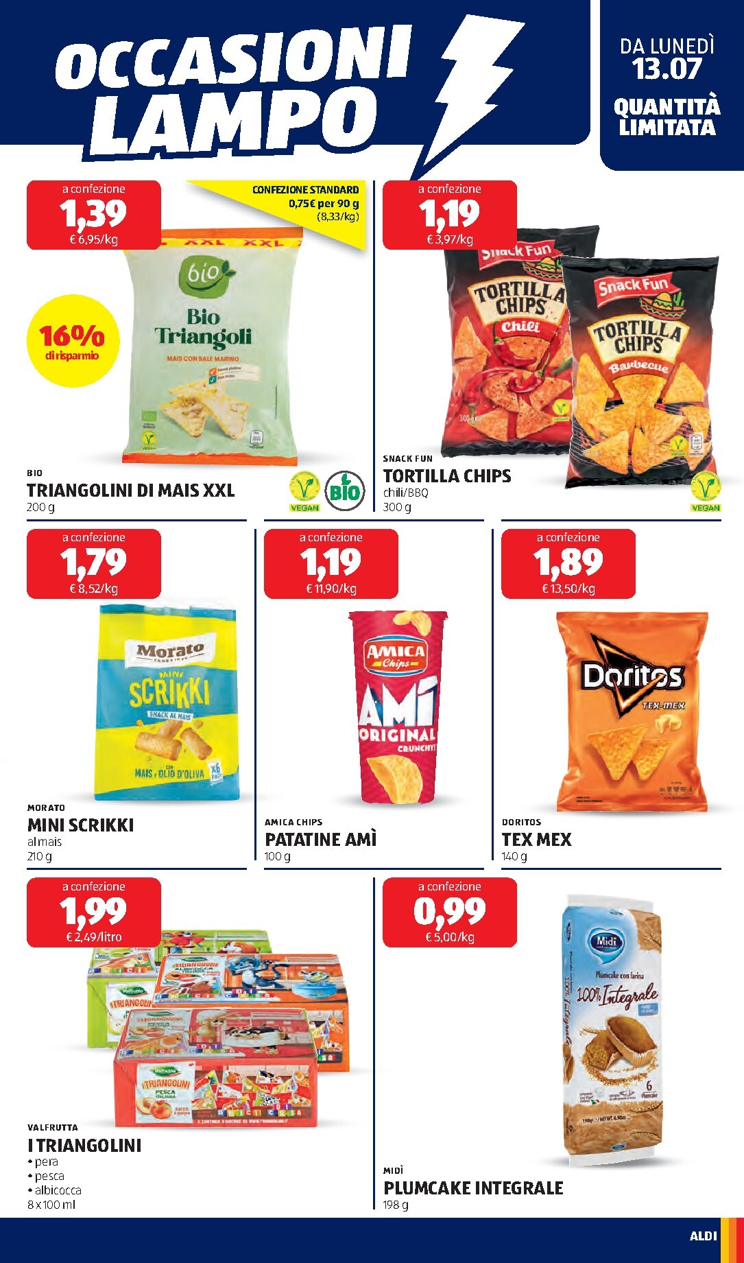 aldi - Volantino ALDI - Sfoglia il volantino della prossima settimana per la prossima settimana dal lunedì 13/07/2026 al venerdì 31/07/2026 - page: 15