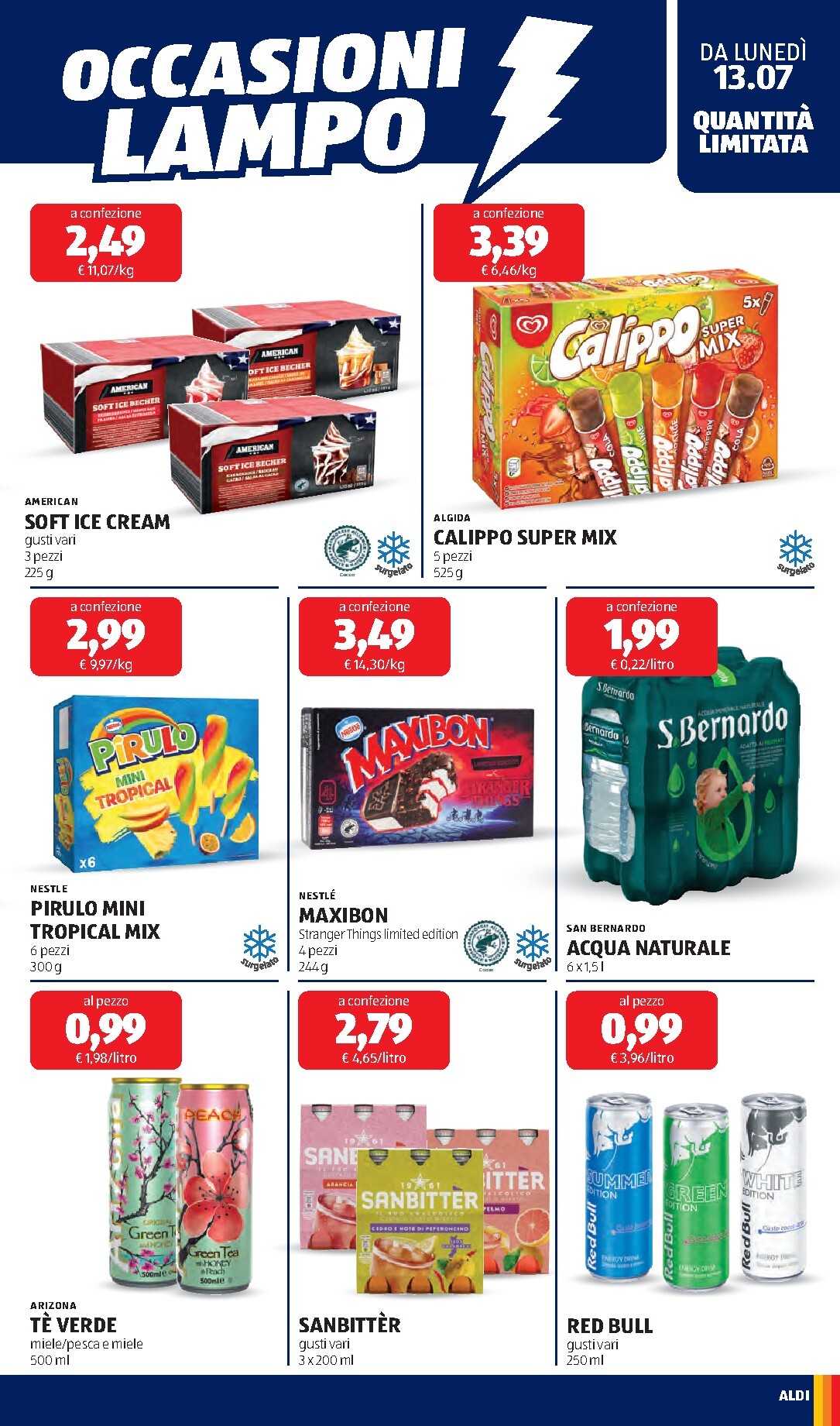 aldi - Volantino ALDI - Sfoglia il volantino della prossima settimana per la prossima settimana dal lunedì 13/07/2026 al venerdì 31/07/2026 - page: 17