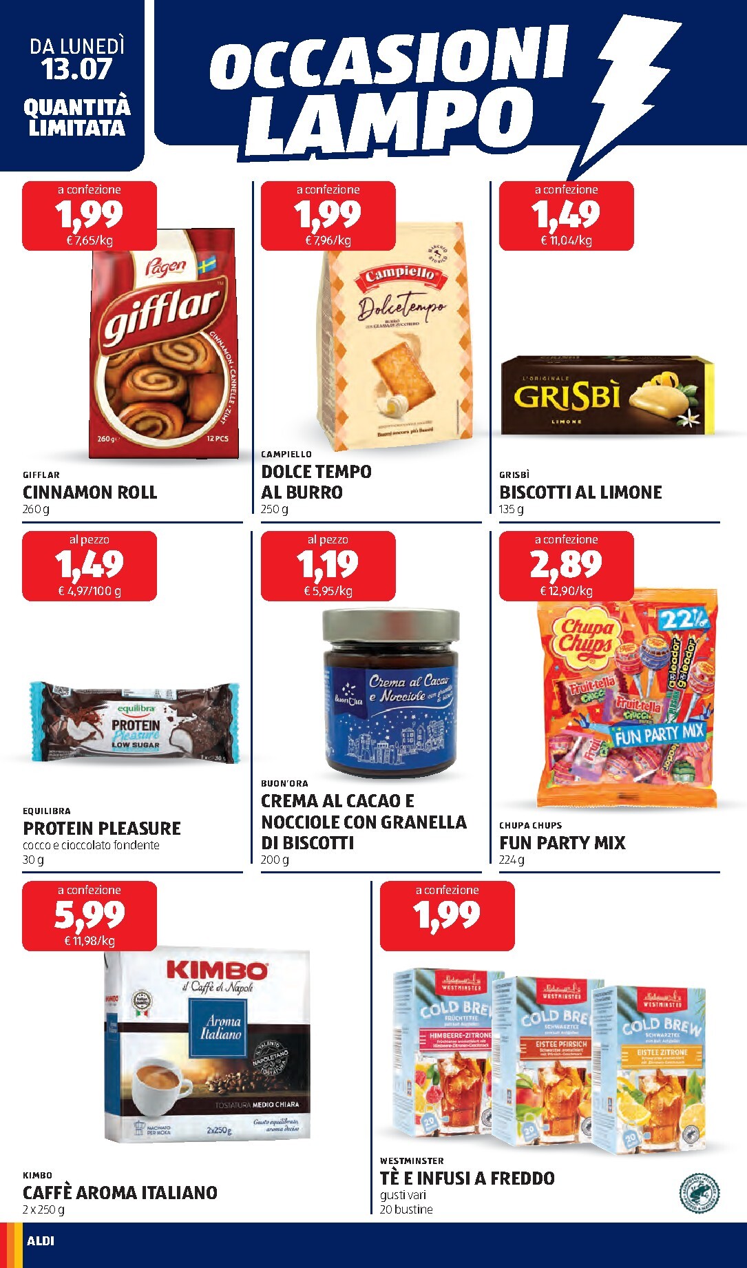 aldi - Volantino ALDI - Sfoglia il volantino della prossima settimana per la prossima settimana dal lunedì 13/07/2026 al venerdì 31/07/2026 - page: 16