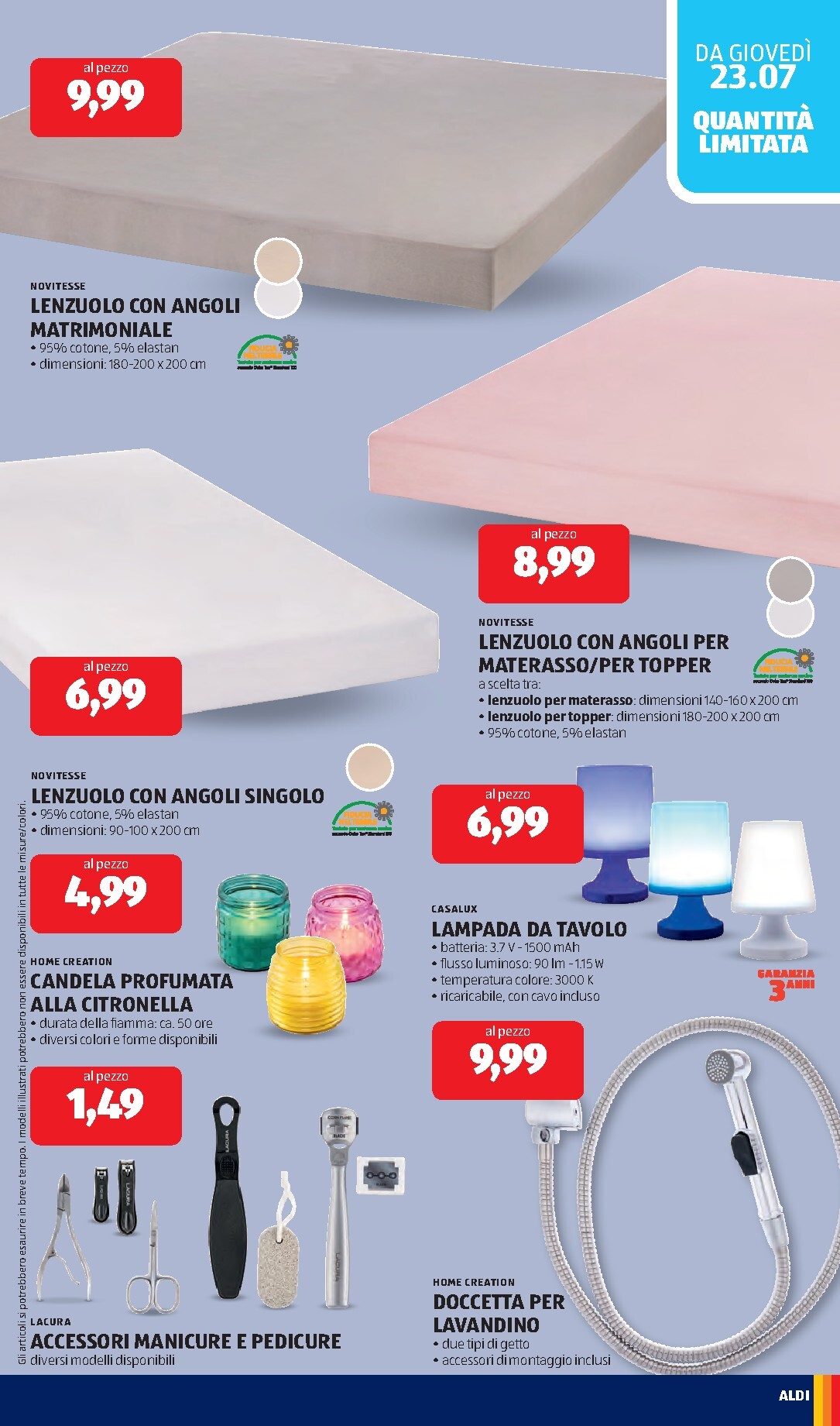 aldi - Volantino ALDI - Sfoglia il volantino della prossima settimana per la prossima settimana dal lunedì 20/07/2026 al venerdì 31/07/2026 - page: 25