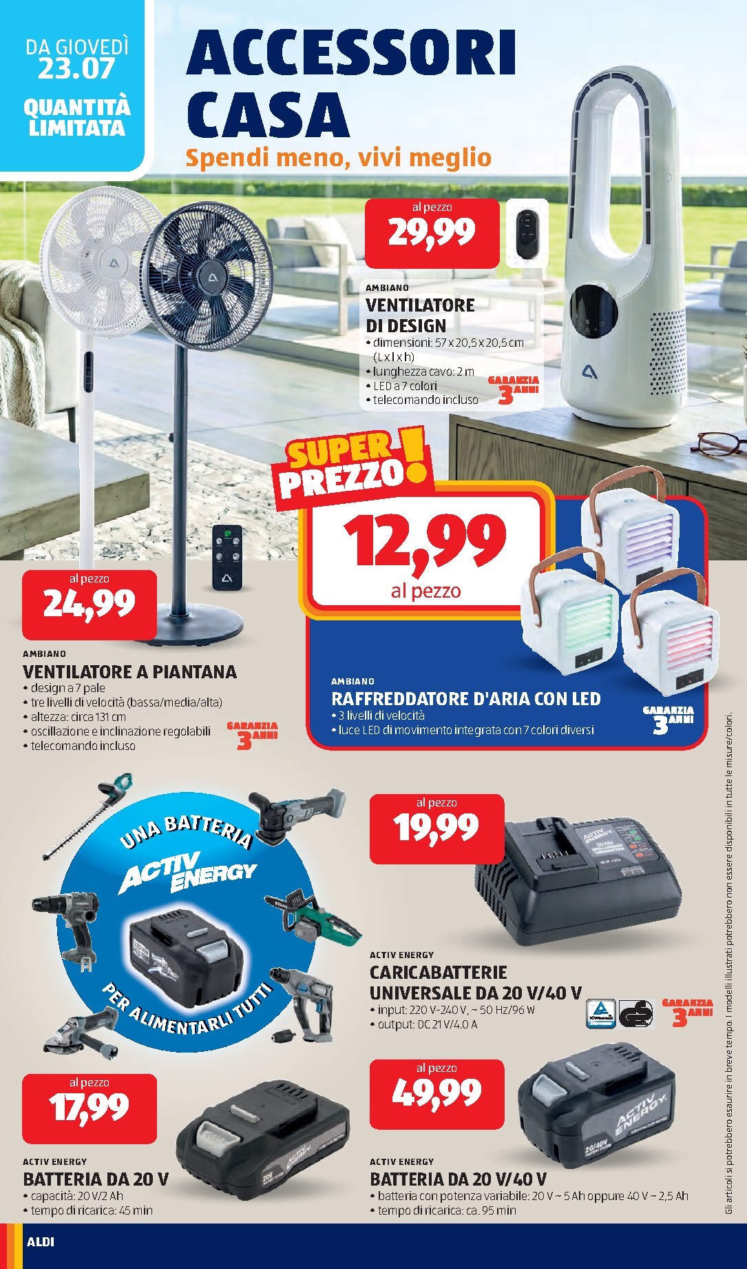aldi - Volantino ALDI - Sfoglia il volantino della prossima settimana per la prossima settimana dal lunedì 20/07/2026 al venerdì 31/07/2026 - page: 22