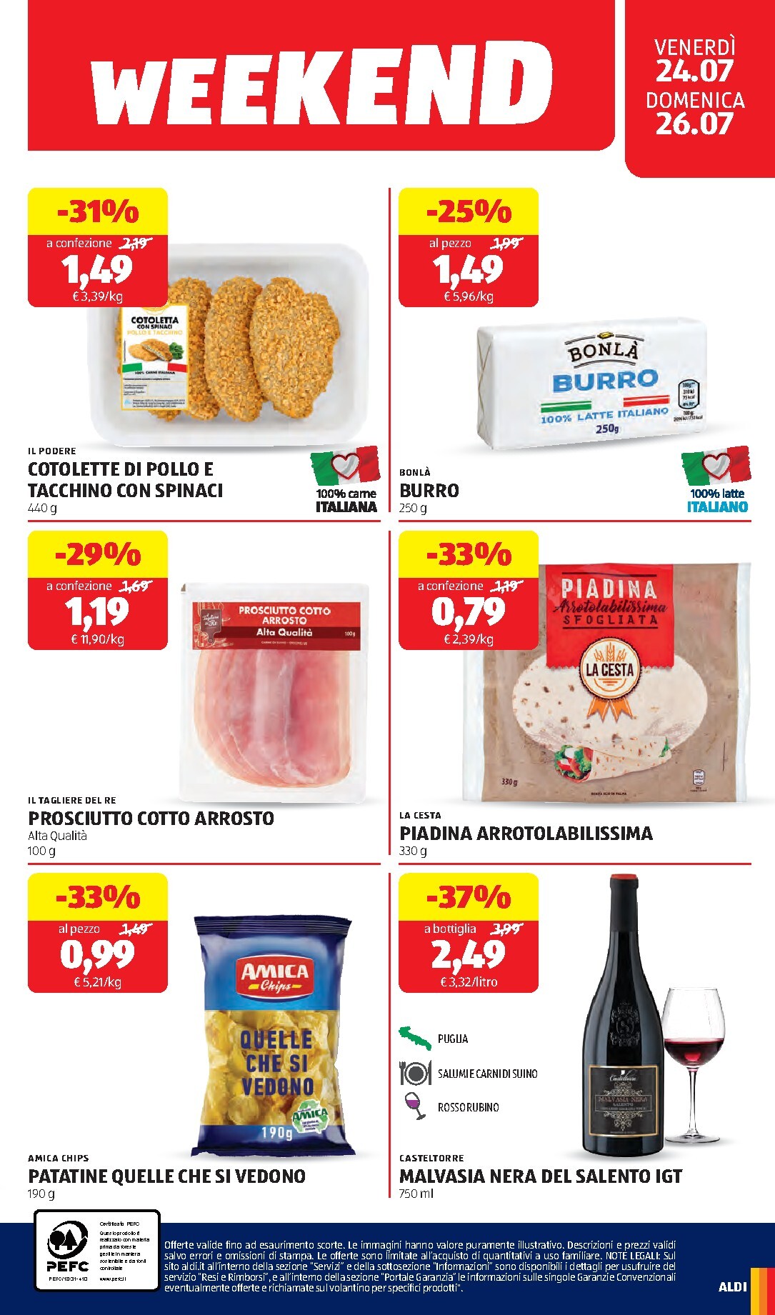 aldi - Volantino ALDI - Sfoglia il volantino della prossima settimana per la prossima settimana dal lunedì 20/07/2026 al venerdì 31/07/2026 - page: 21