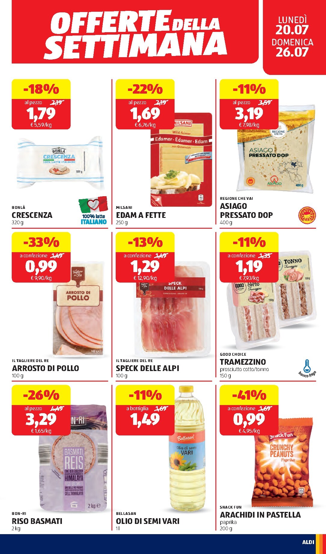 aldi - Volantino ALDI - Sfoglia il volantino della prossima settimana per la prossima settimana dal lunedì 20/07/2026 al venerdì 31/07/2026 - page: 19