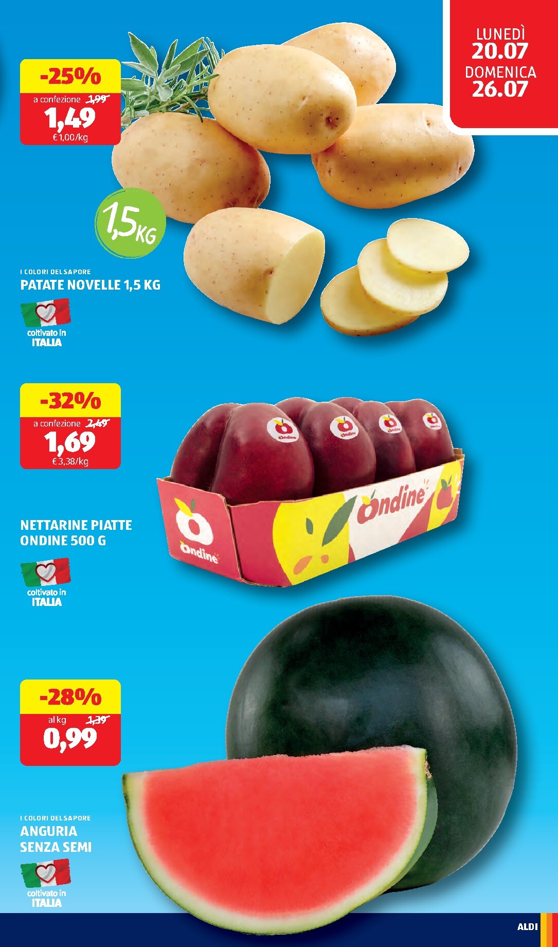 aldi - Volantino ALDI - Sfoglia il volantino della prossima settimana per la prossima settimana dal lunedì 20/07/2026 al venerdì 31/07/2026 - page: 9