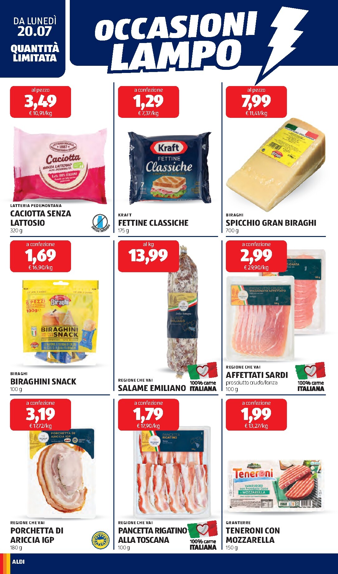aldi - Volantino ALDI - Sfoglia il volantino della prossima settimana per la prossima settimana dal lunedì 20/07/2026 al venerdì 31/07/2026 - page: 14