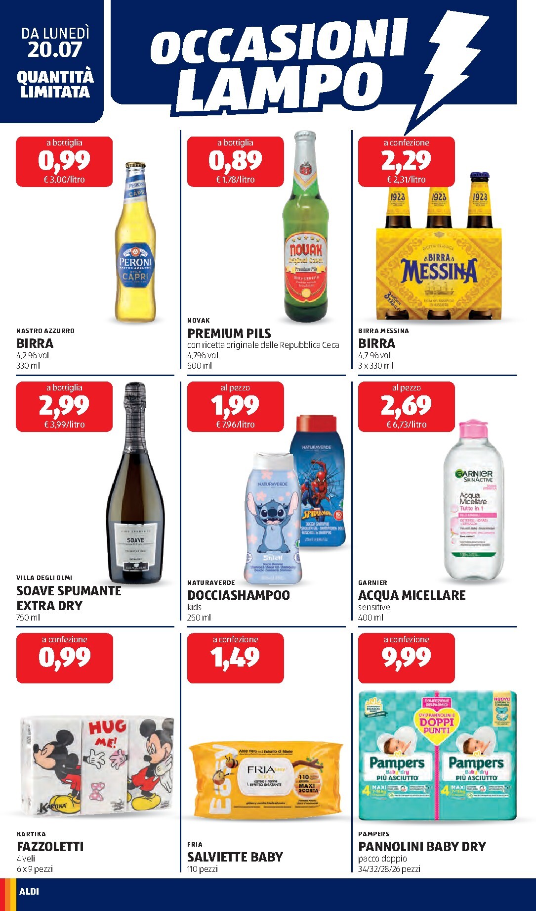 aldi - Volantino ALDI - Sfoglia il volantino della prossima settimana per la prossima settimana dal lunedì 20/07/2026 al venerdì 31/07/2026 - page: 18