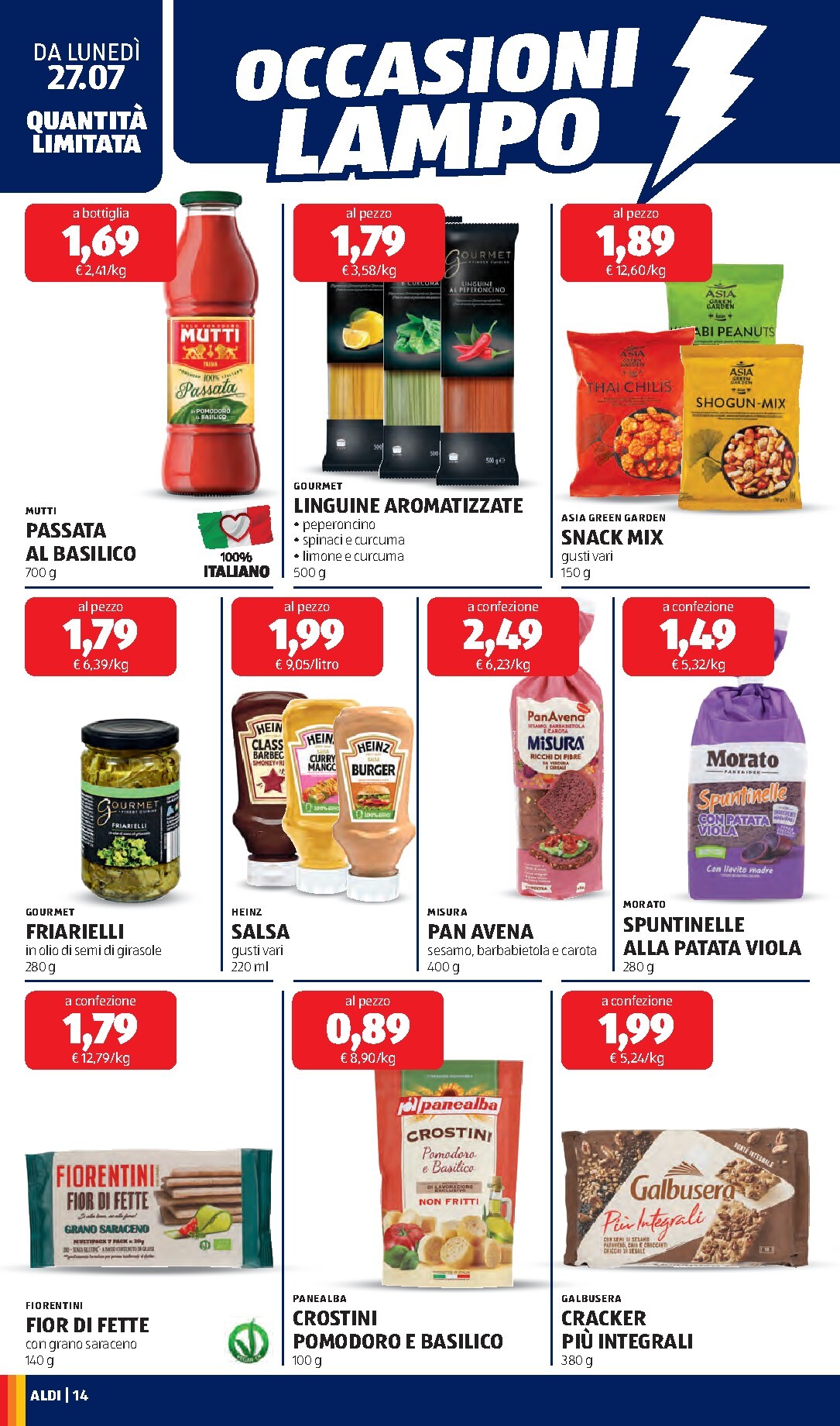 aldi - Volantino ALDI per la prossima settimana dal lunedì 27/07/2026 al domenica 02/08/2026 - page: 14