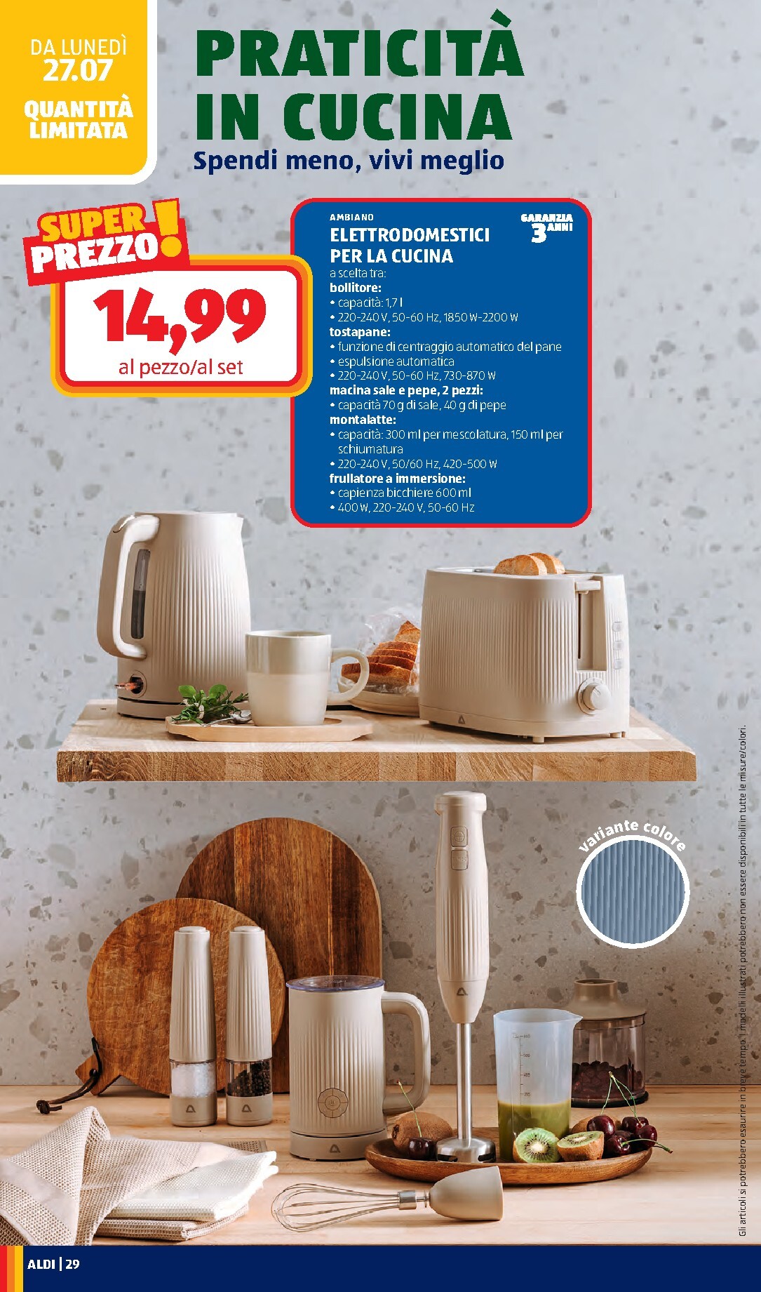 aldi - Volantino ALDI per la prossima settimana dal lunedì 27/07/2026 al domenica 02/08/2026 - page: 28