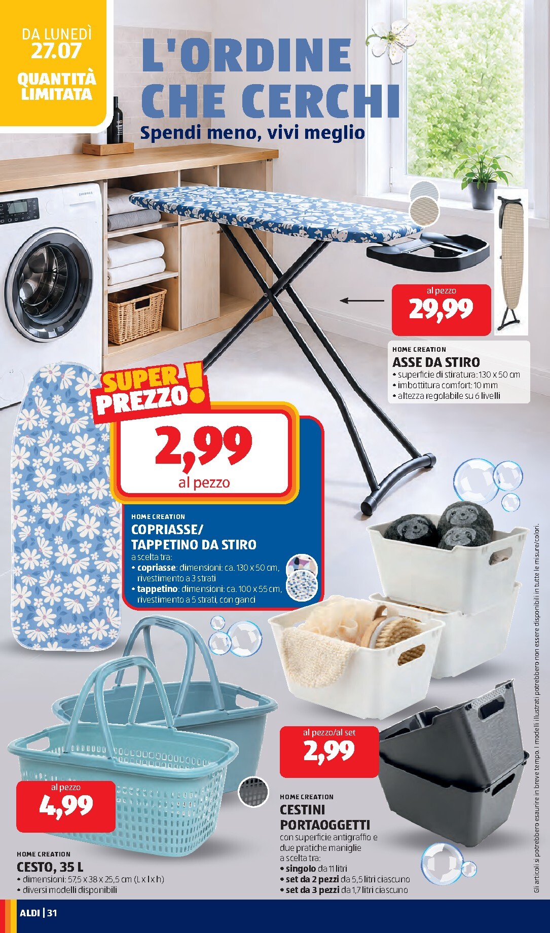 aldi - Volantino ALDI per la prossima settimana dal lunedì 27/07/2026 al domenica 02/08/2026 - page: 30