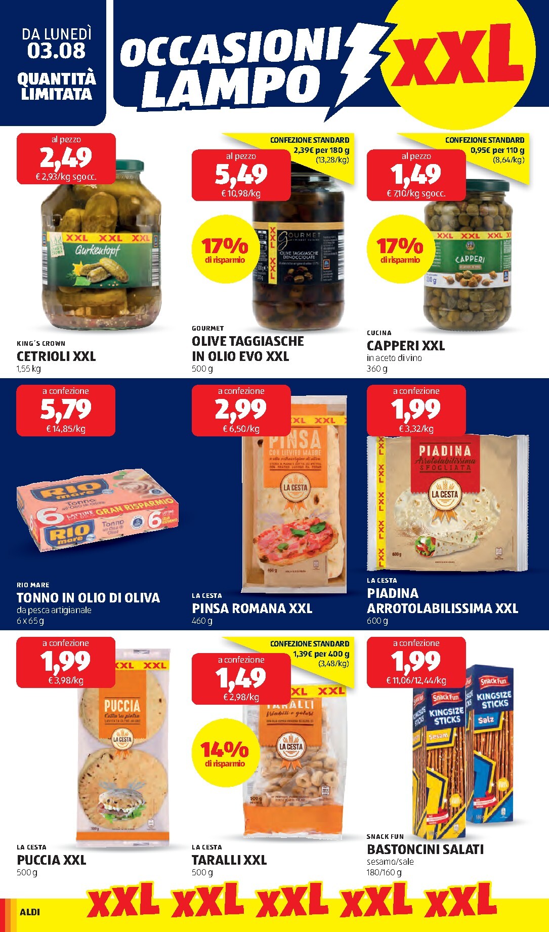 aldi - Volantino ALDI per la prossima settimana dal lunedì 03/08/2026 al domenica 09/08/2026 - page: 14