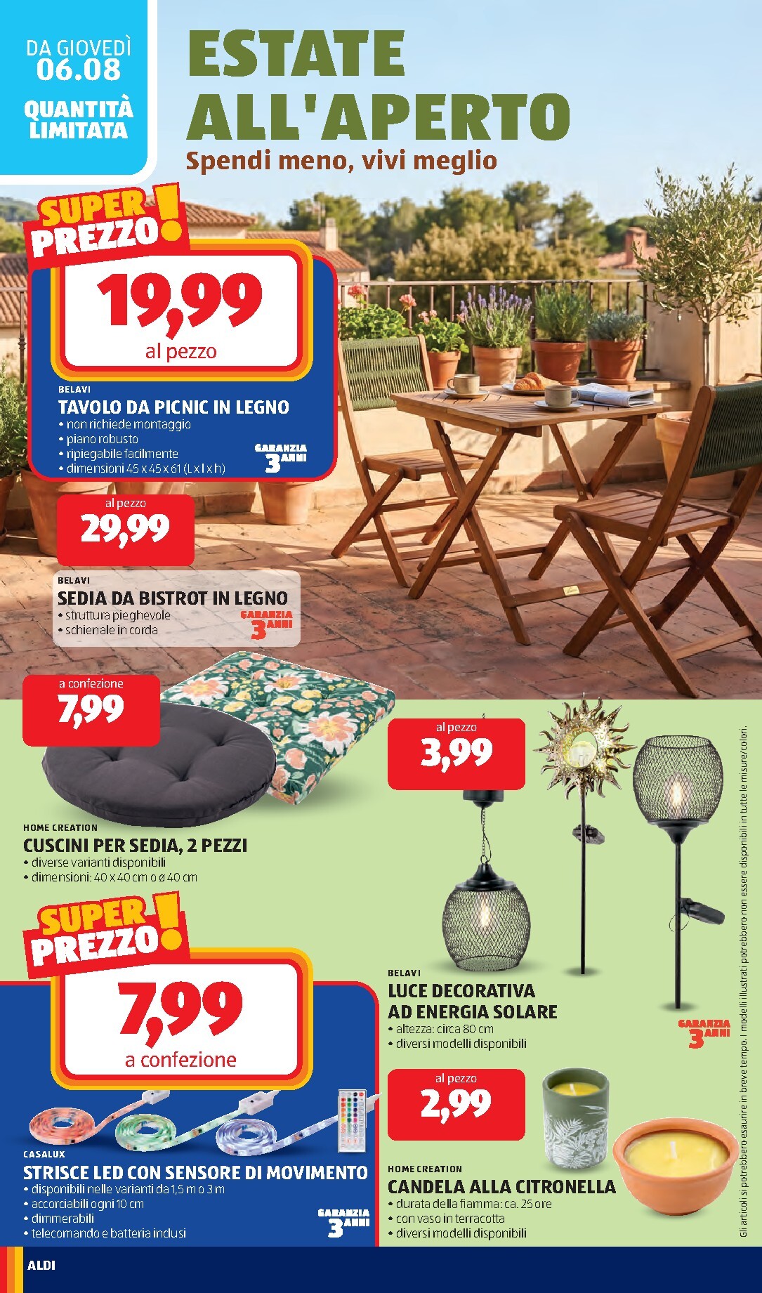 aldi - Volantino ALDI per la prossima settimana dal lunedì 03/08/2026 al domenica 09/08/2026 - page: 22