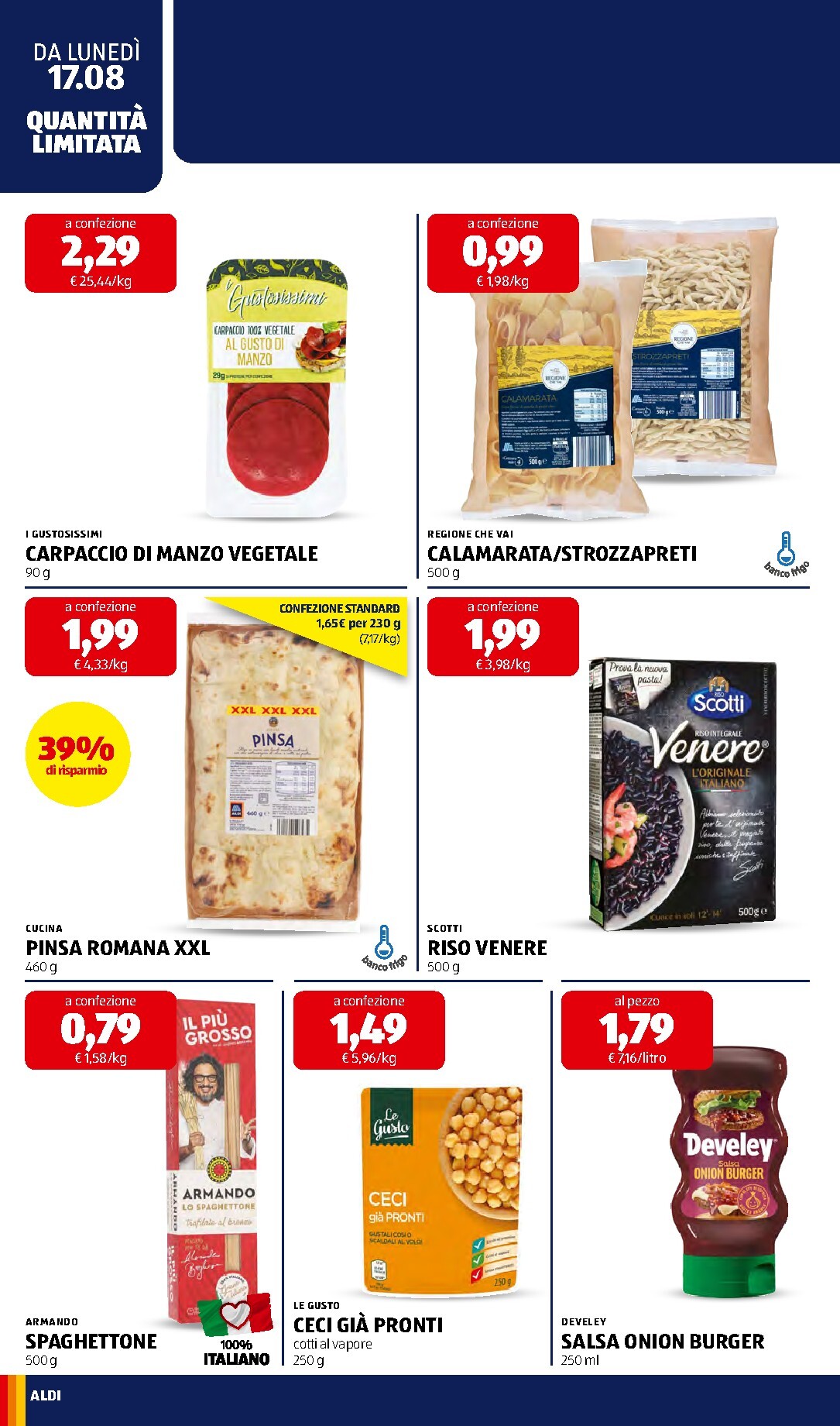 aldi - Volantino ALDI per la prossima settimana dal lunedì 17/08/2026 al domenica 23/08/2026 - page: 18