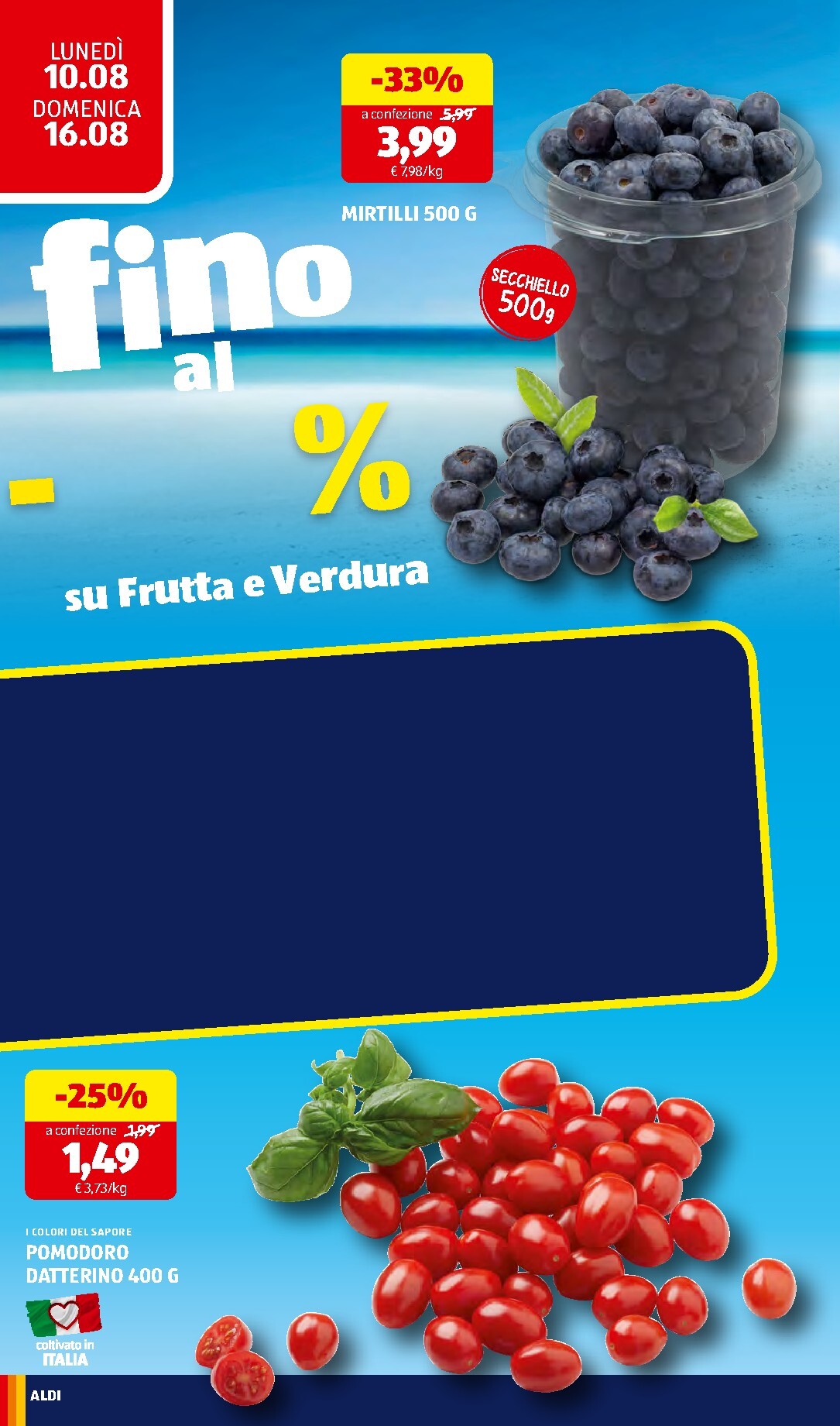 aldi - Volantino attuale di ALDI valido dal lunedì 10/08/2026 al domenica 16/08/2026 - page: 10