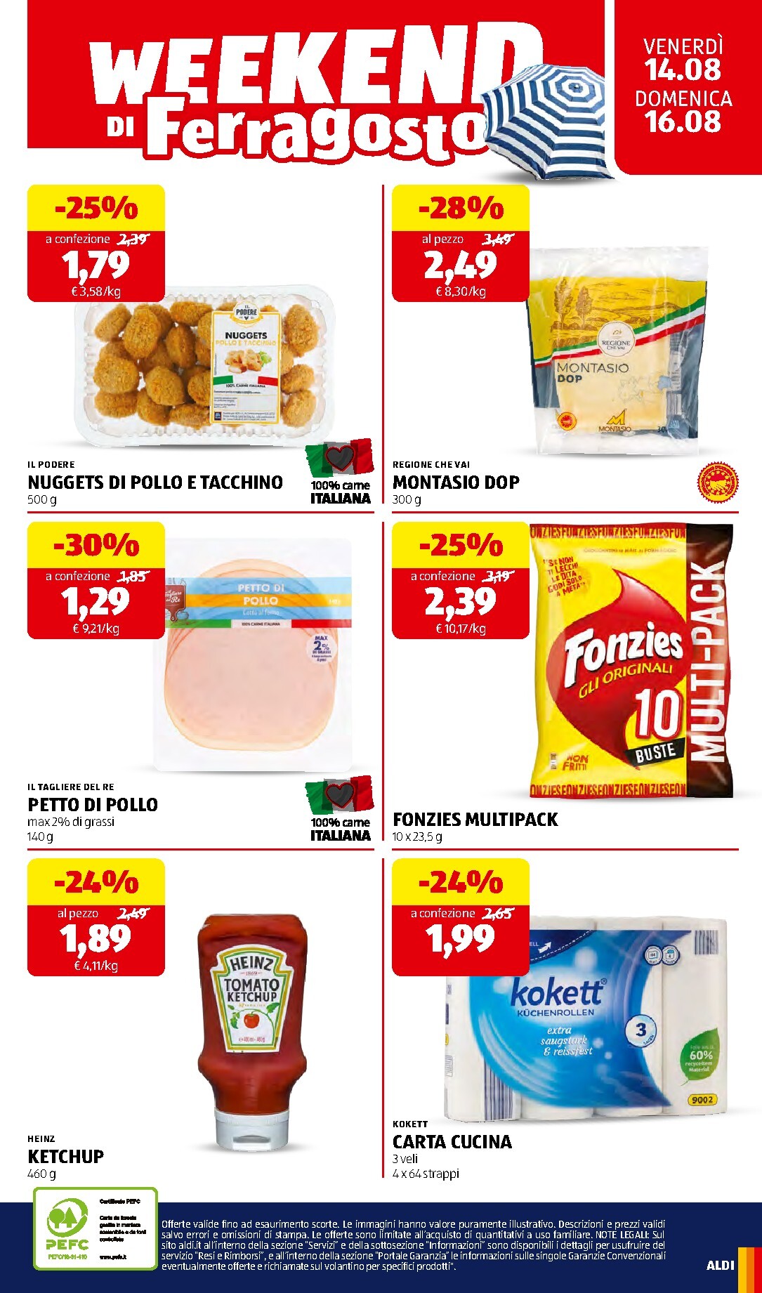 aldi - Volantino attuale di ALDI valido dal lunedì 10/08/2026 al domenica 16/08/2026 - page: 23
