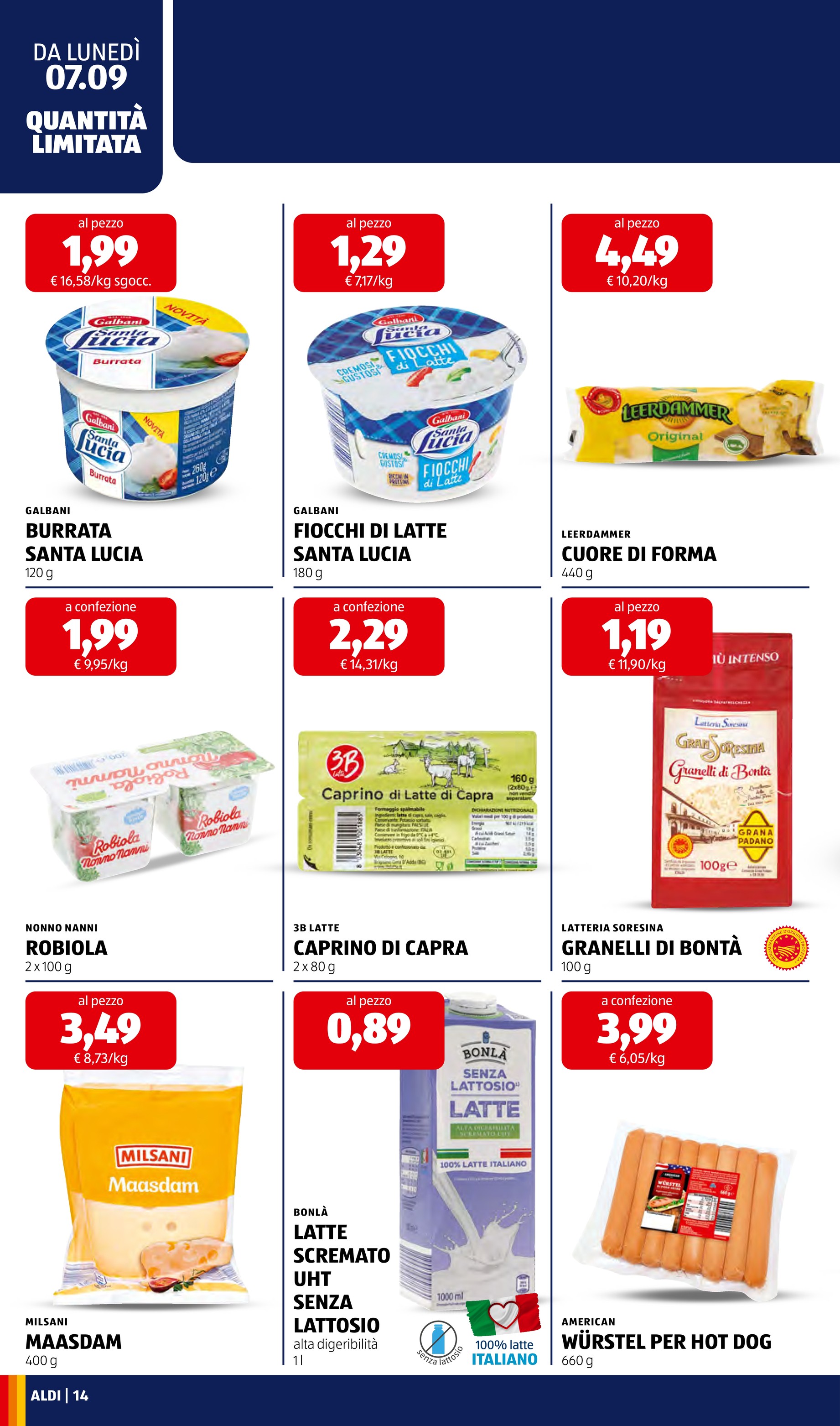 aldi - Volantino ALDI per la prossima settimana dal lunedì 07/09/2026 al domenica 13/09/2026 - page: 16