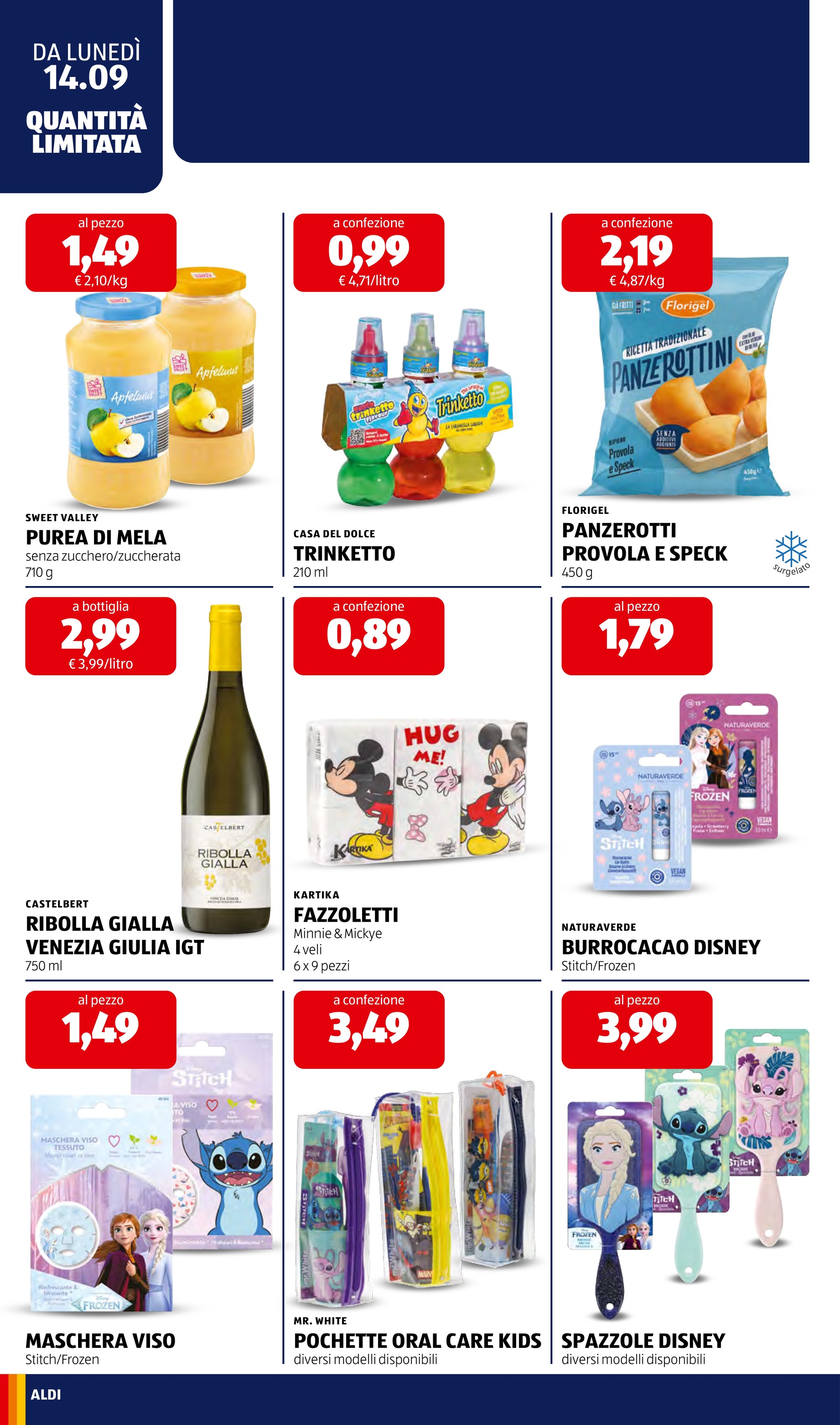 aldi - Volantino ALDI per la prossima settimana dal lunedì 14/09/2026 al domenica 20/09/2026 - page: 20
