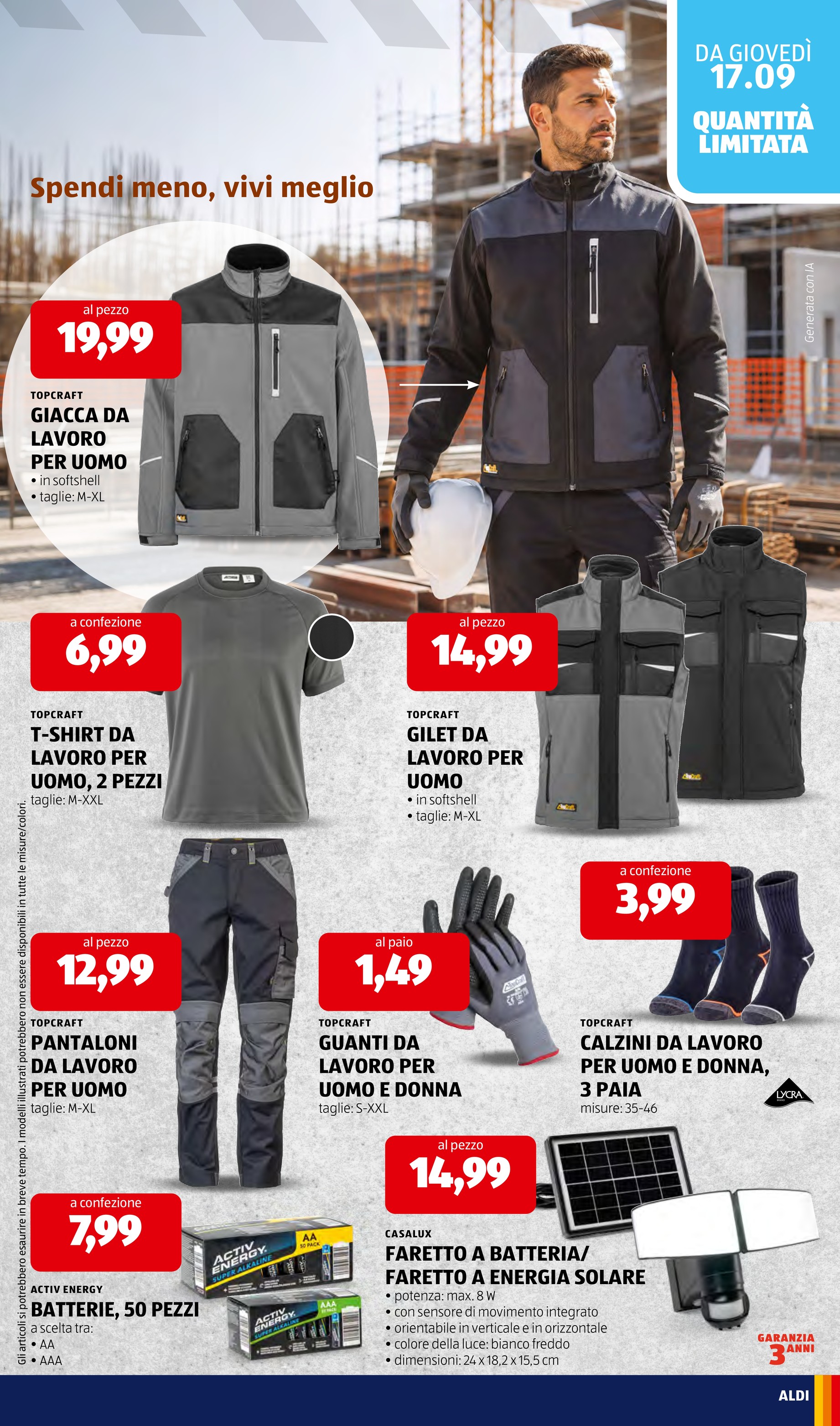 aldi - Volantino ALDI per la prossima settimana dal lunedì 14/09/2026 al domenica 20/09/2026 - page: 29