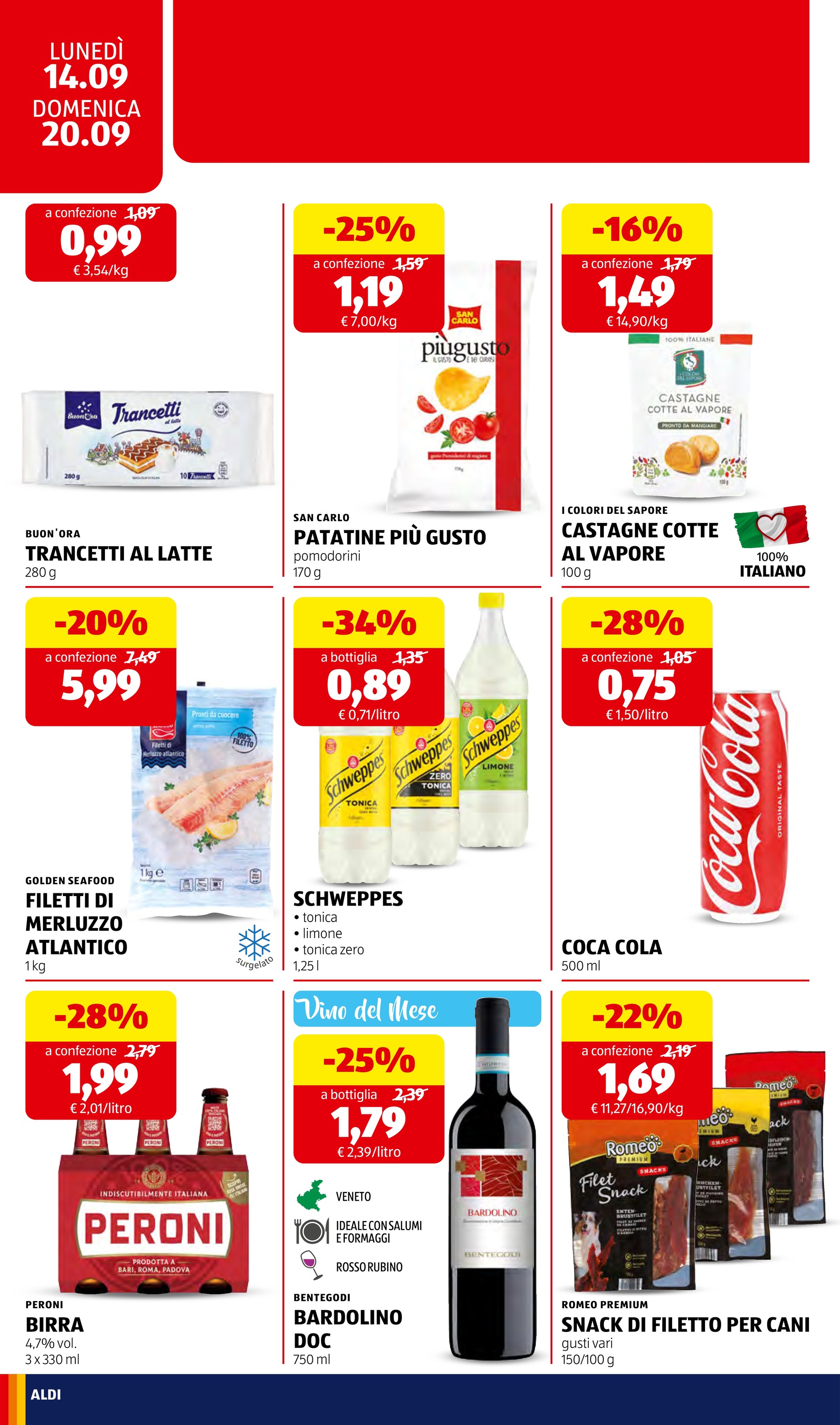 aldi - Volantino ALDI per la prossima settimana dal lunedì 14/09/2026 al domenica 20/09/2026 - page: 22