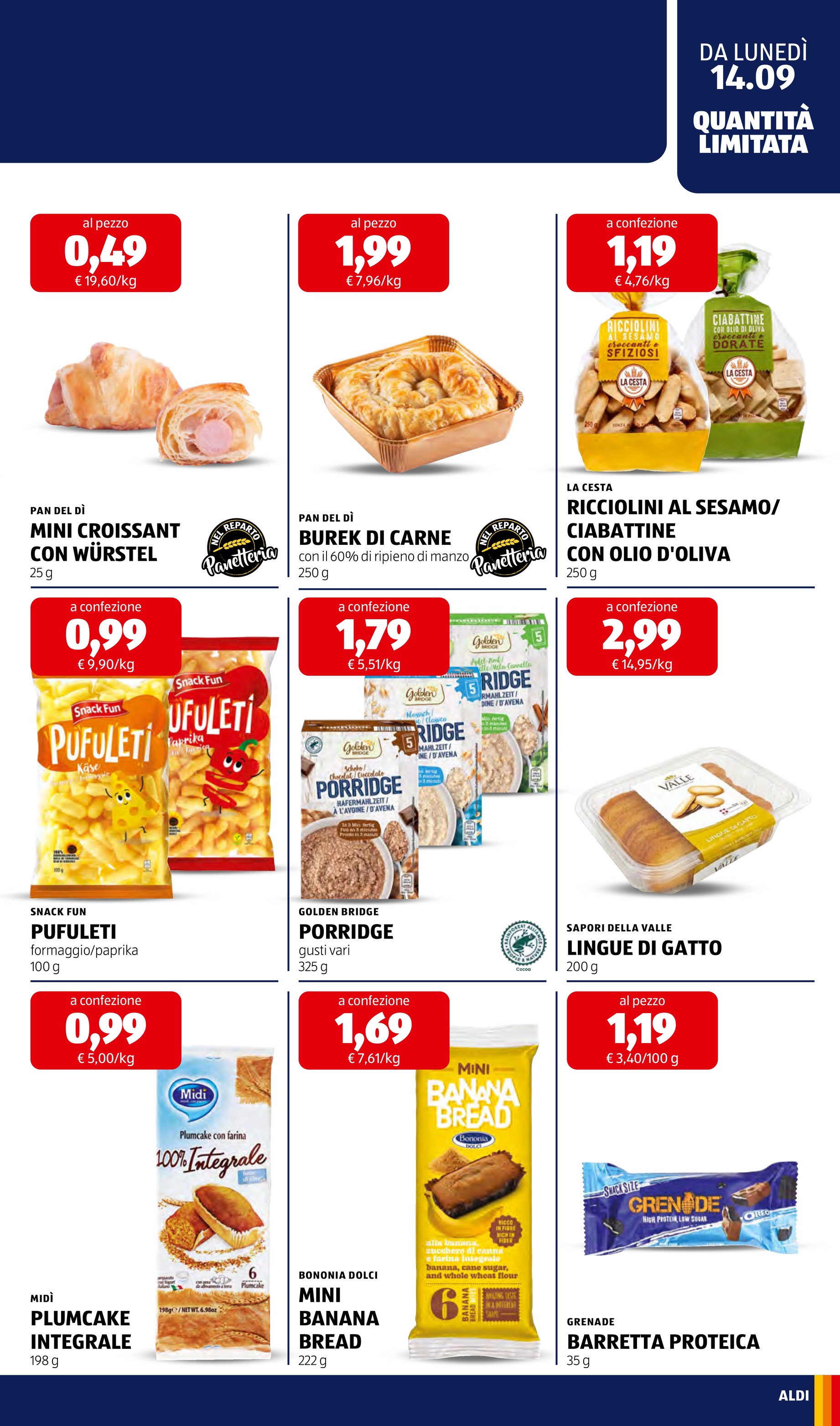aldi - Volantino ALDI per la prossima settimana dal lunedì 14/09/2026 al domenica 20/09/2026 - page: 19